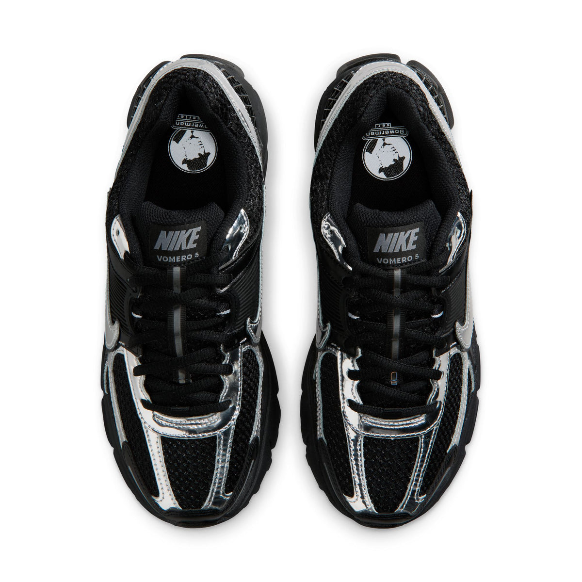 Womens Nike Vomero 5 'Black/Cool Grey/White/Metallic Silver'