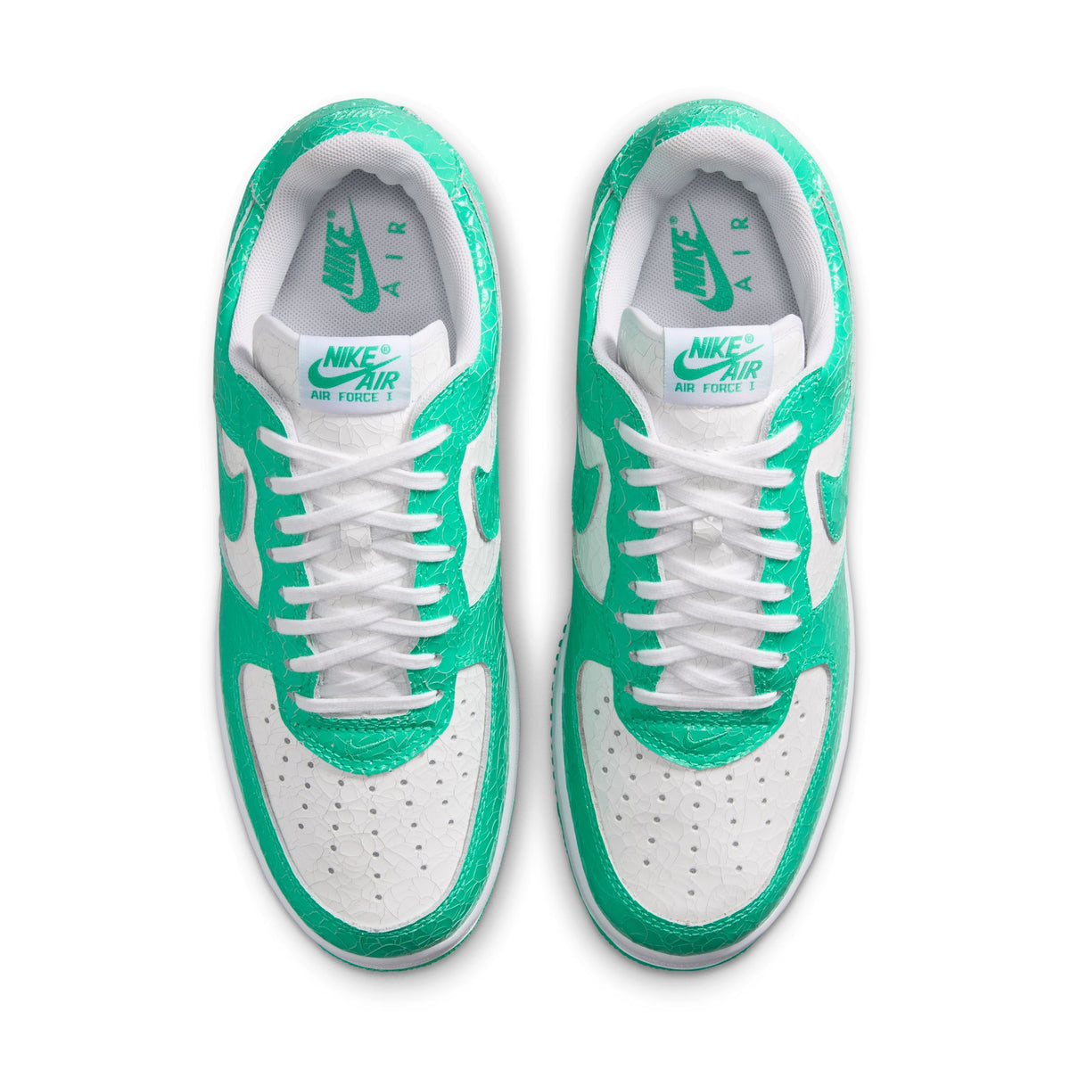 Nike Air Force 1 Low '01 "Cracked Leather" 'Green/White'