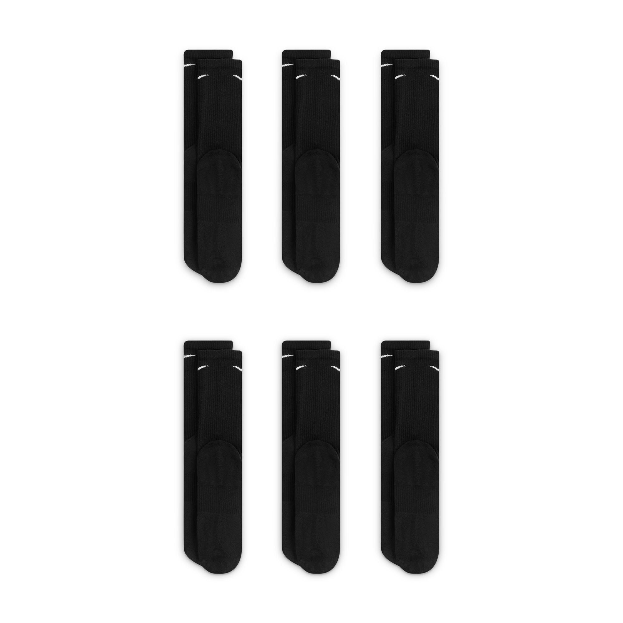 Nike Everyday Plus Cushioned 6-Pack 'Black'