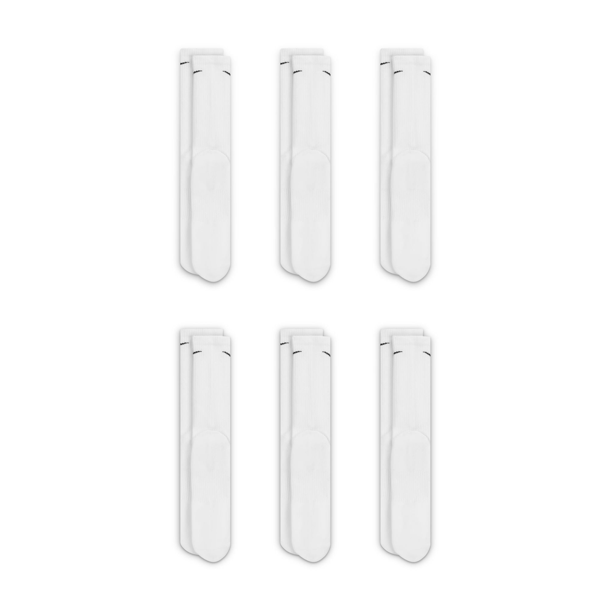 Nike Everyday Plus Cushioned 6-Pack 'White'