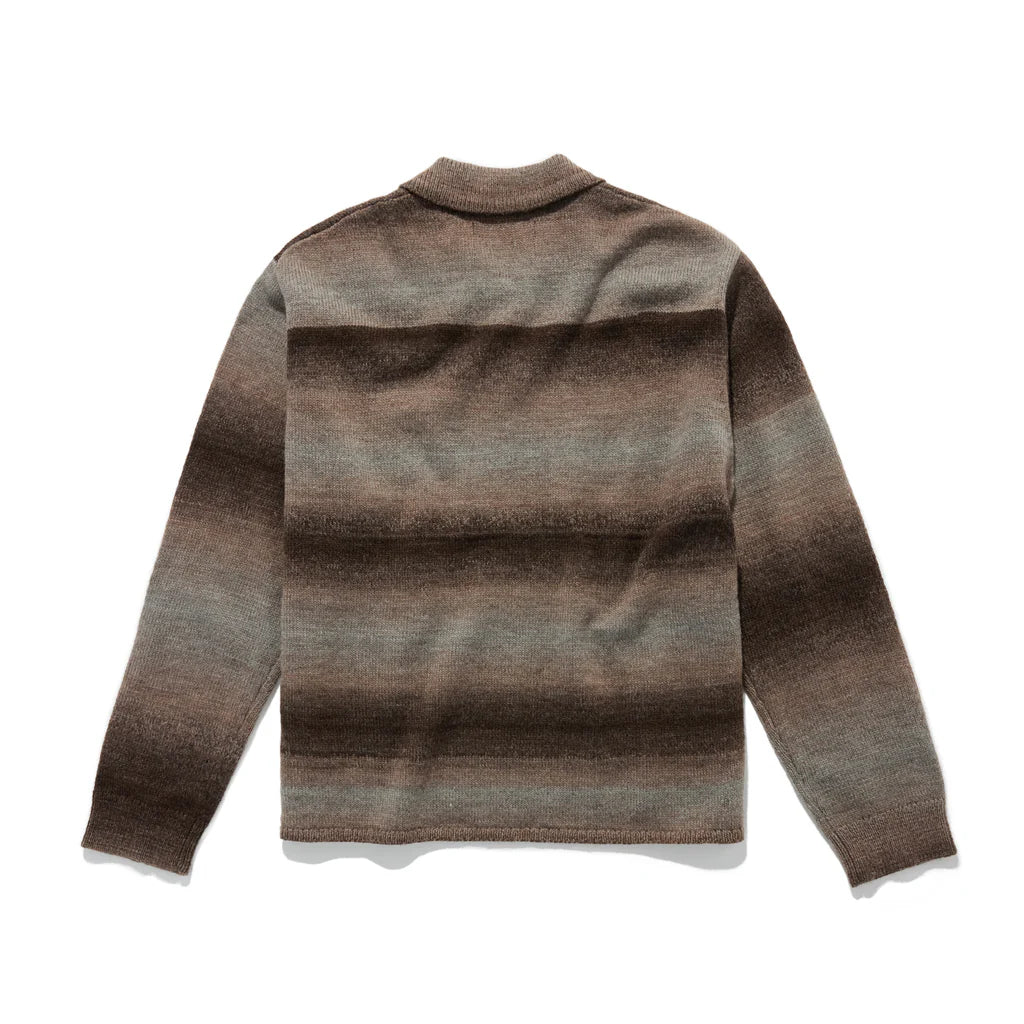 Awake NY Knit Polo 'Brown'