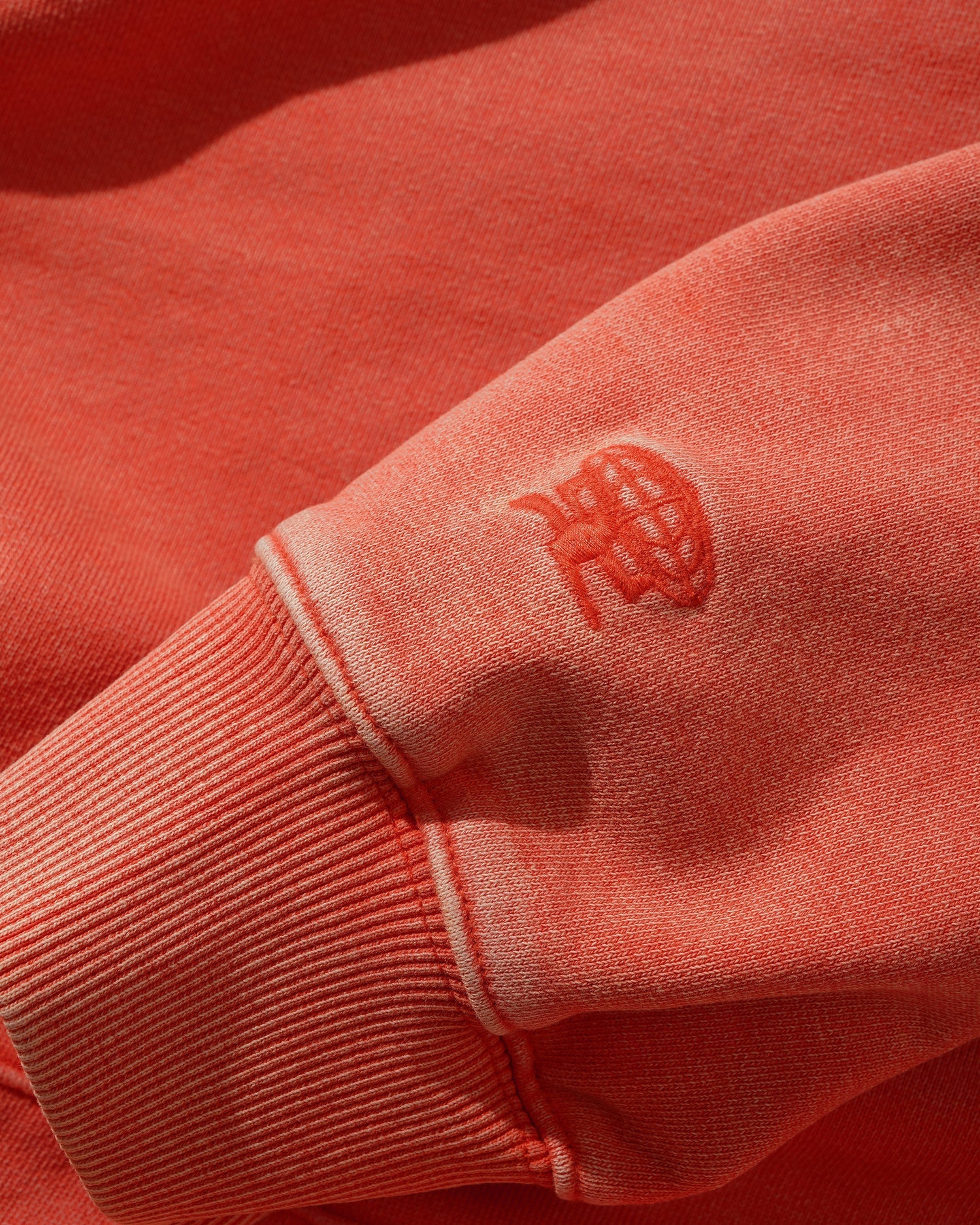 Butter Goods Basic Pullover Hood 'Washed Blood Orange'
