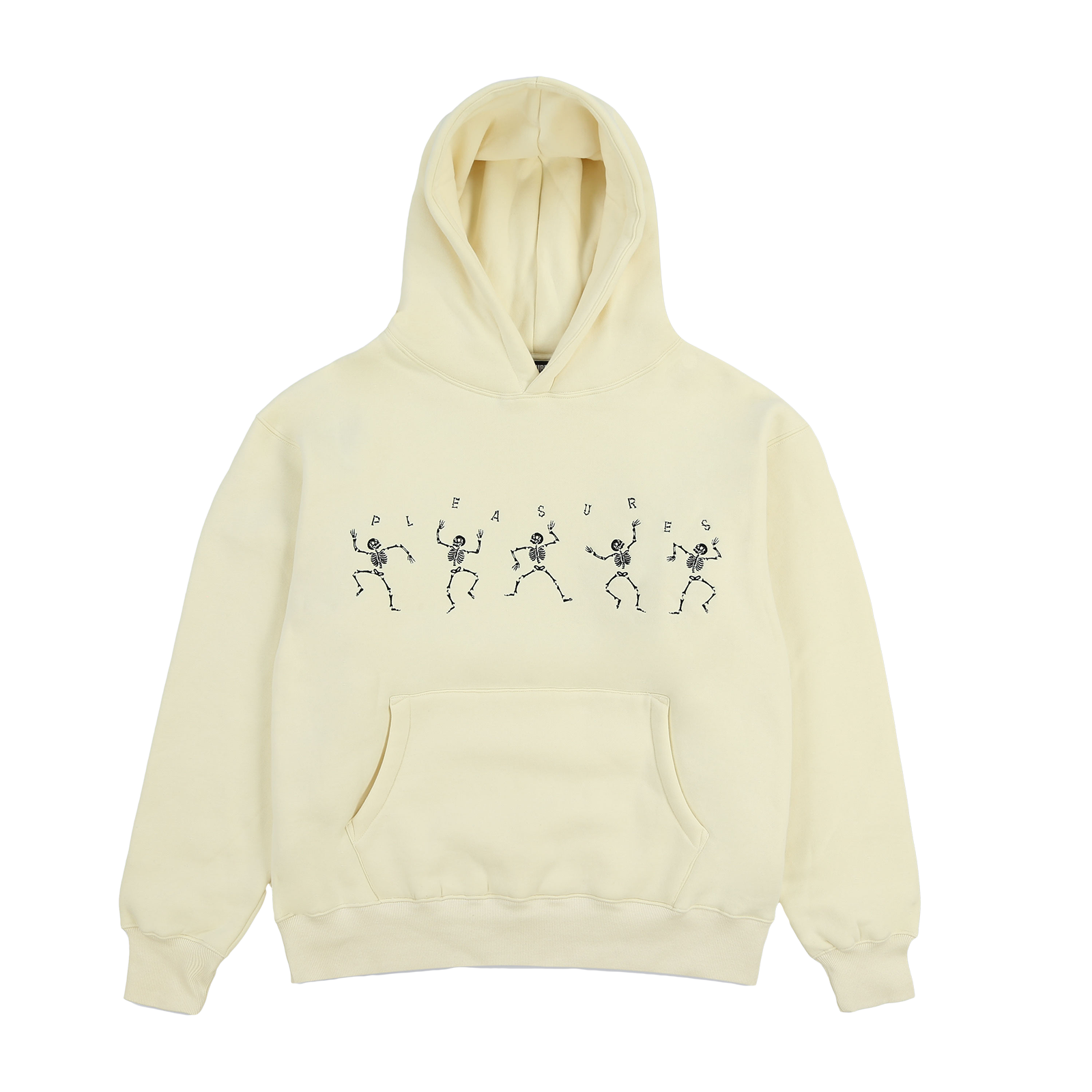 Pleasures Bone Hoodie 'Stone'