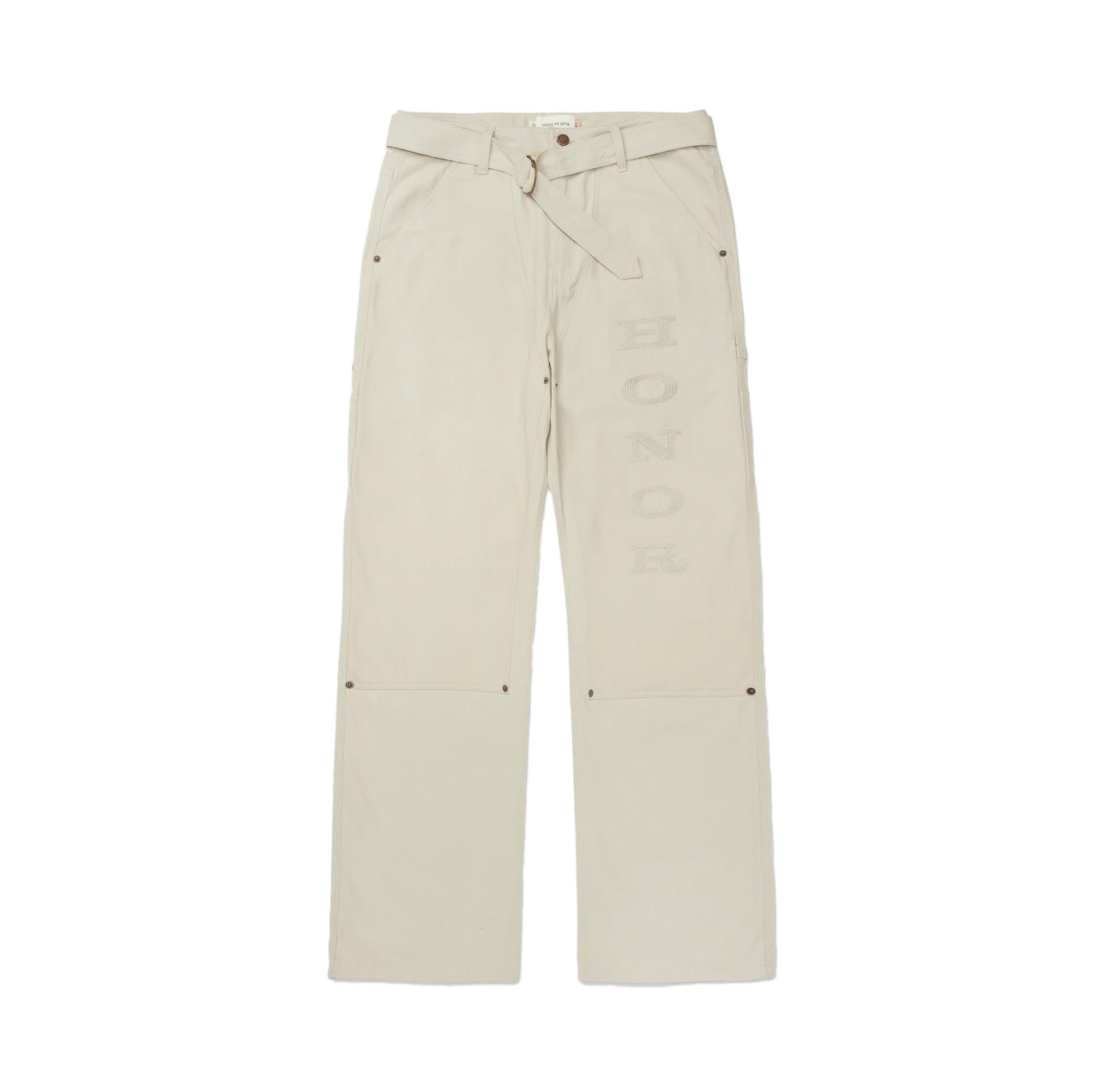 Honor The Gift Carpenter Belt Pant 'Bone