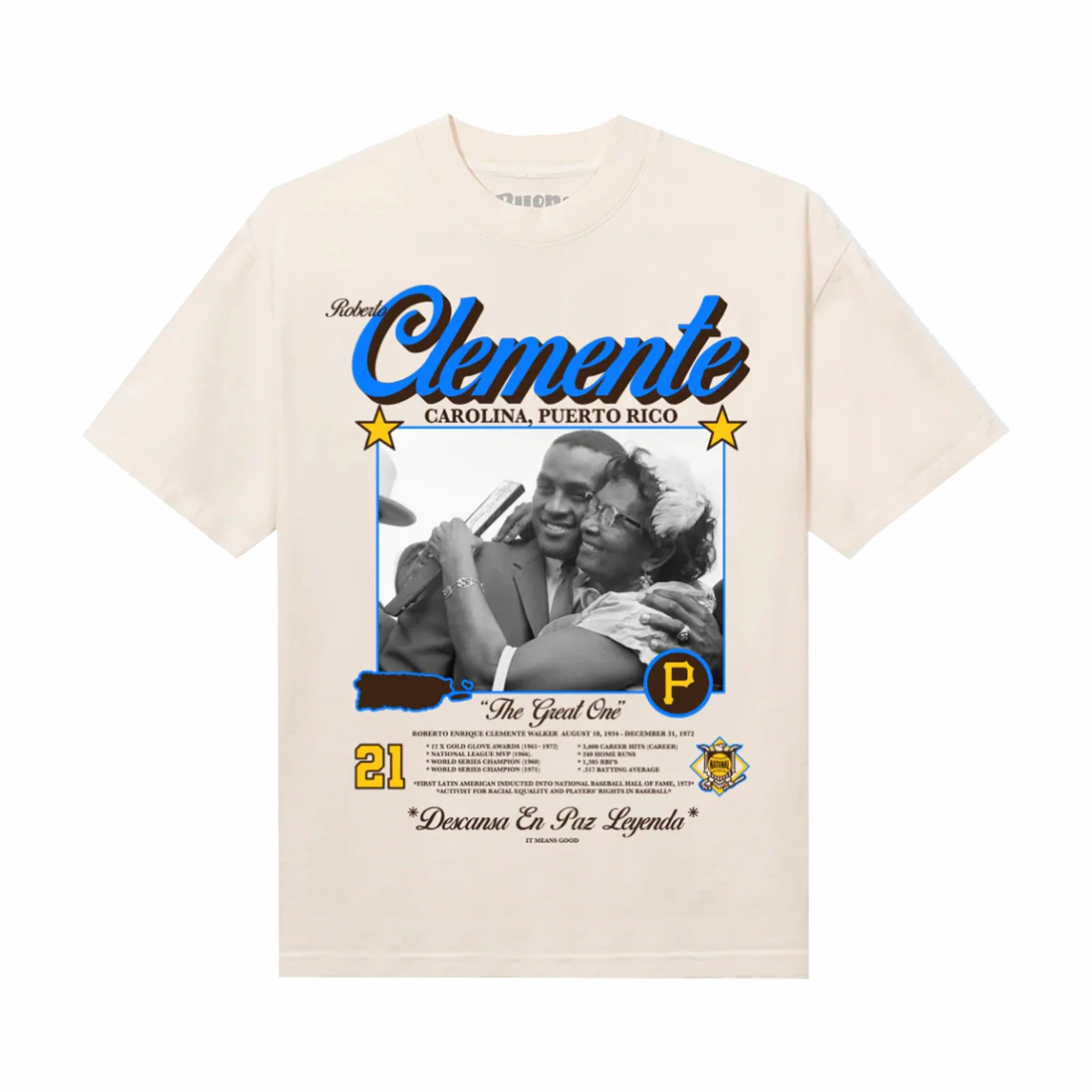 Bueno Clemente Tee 'Cream'