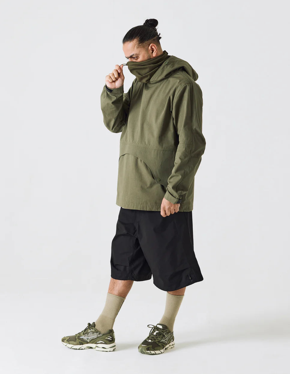 Maharishi Cordura Nyco WR Crackle Jacket 'Olive'