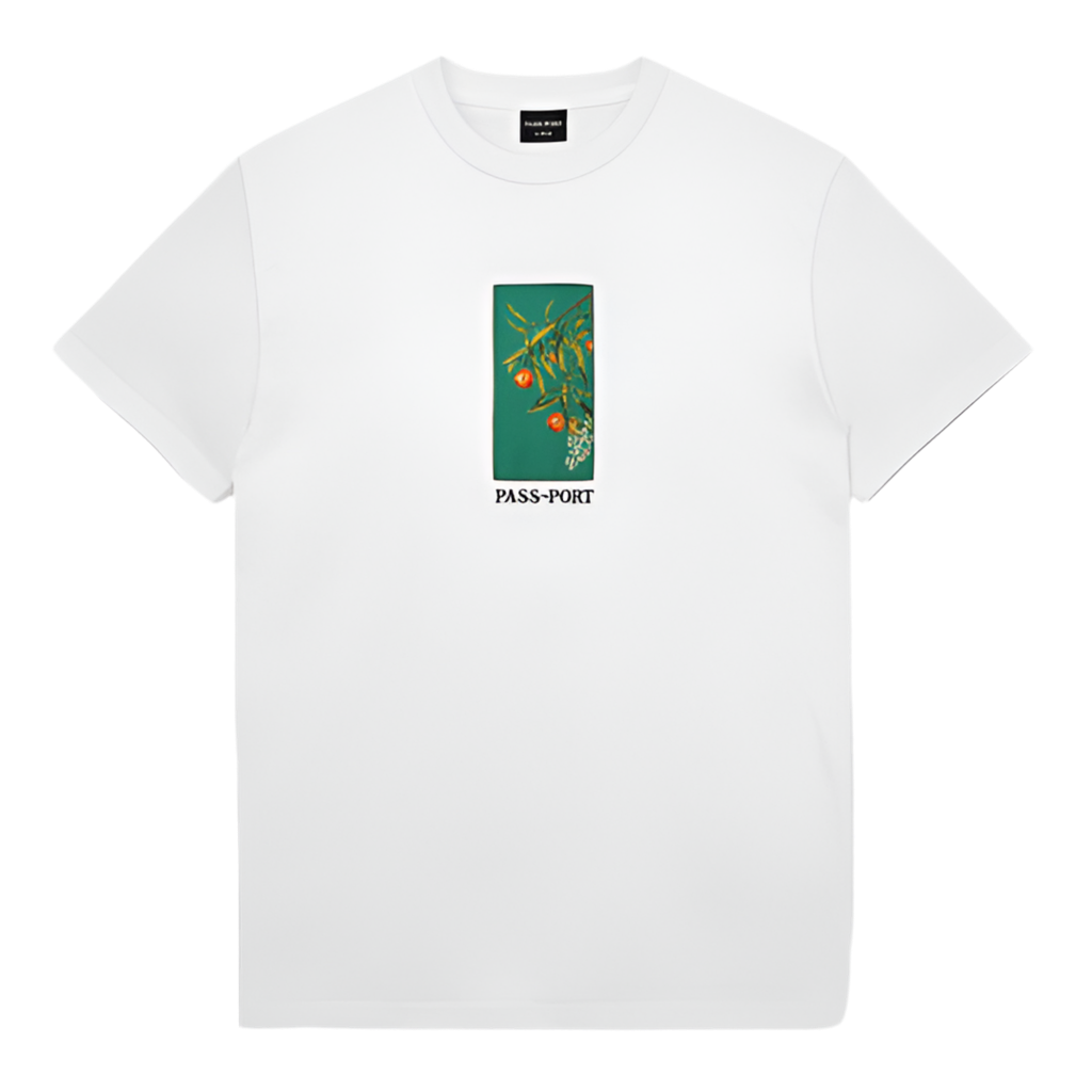 Passport Quandong Tee 'White'
