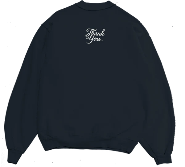 The Fruit Mkt 'Dear God' Crewneck 'Black
