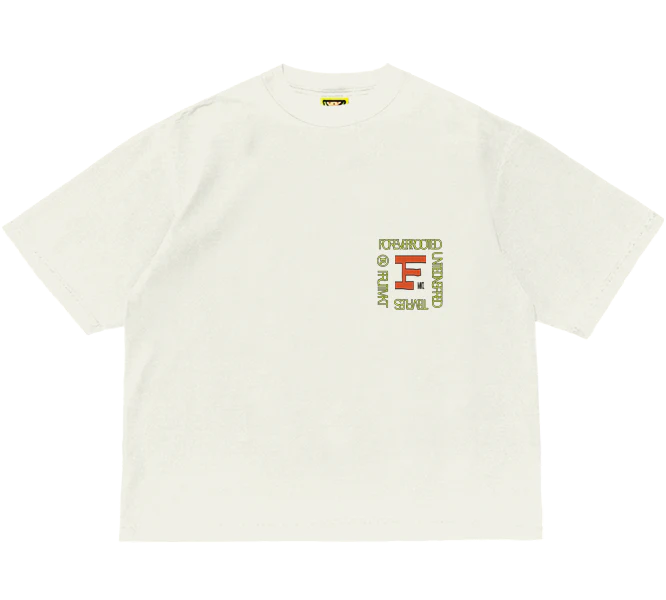 The Fruit Mkt 'Straighten' T-Shirt 'White'
