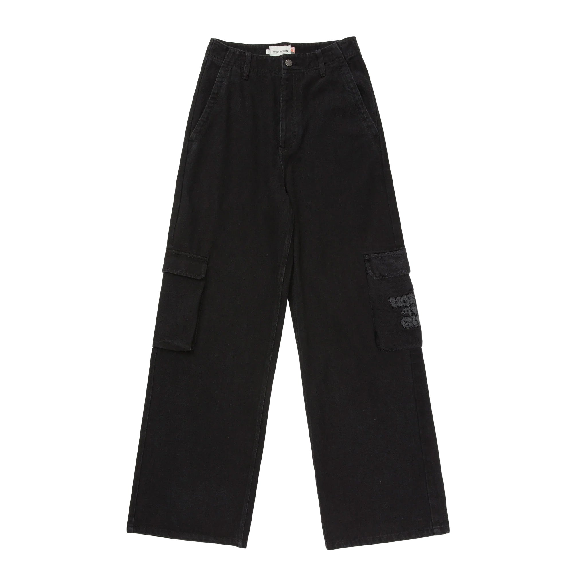 Womens Honor The Gift Denim Cargo 'Black'