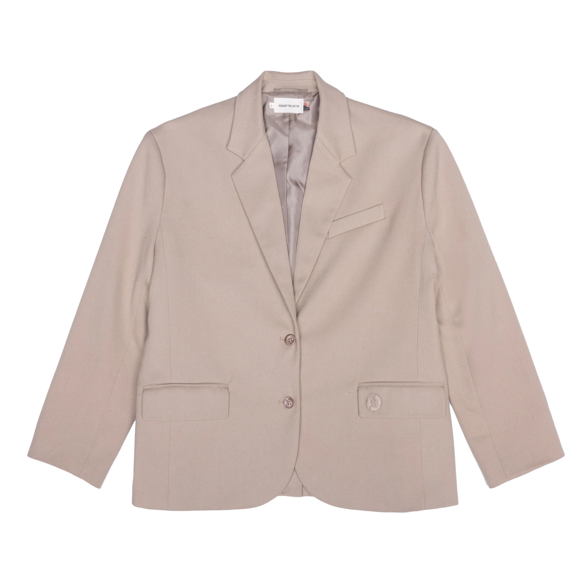 Womens Honor The Gift Boyfriend Blazer 'Sand'