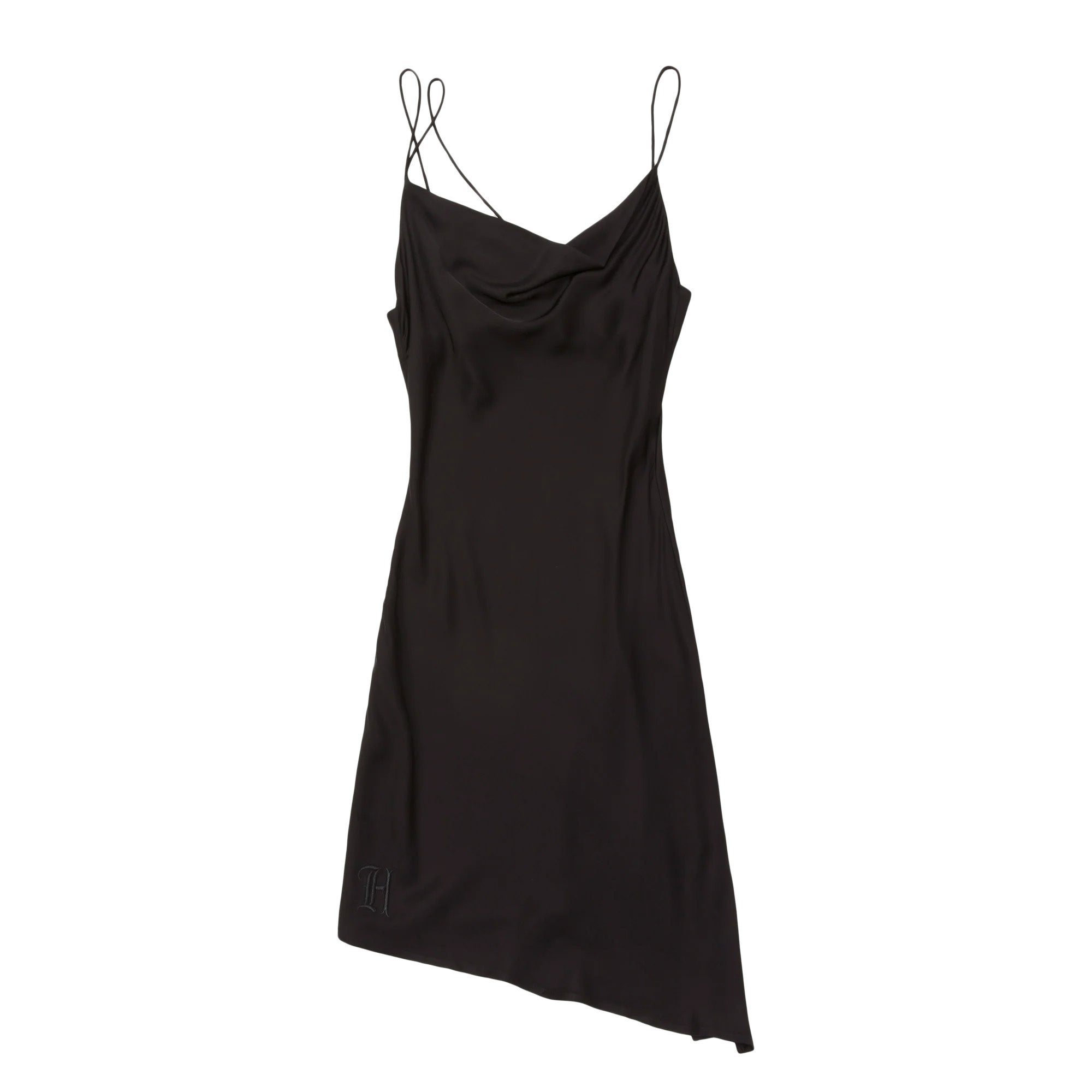 Womens Honor The Gift Silk Slip Dress 'Black'