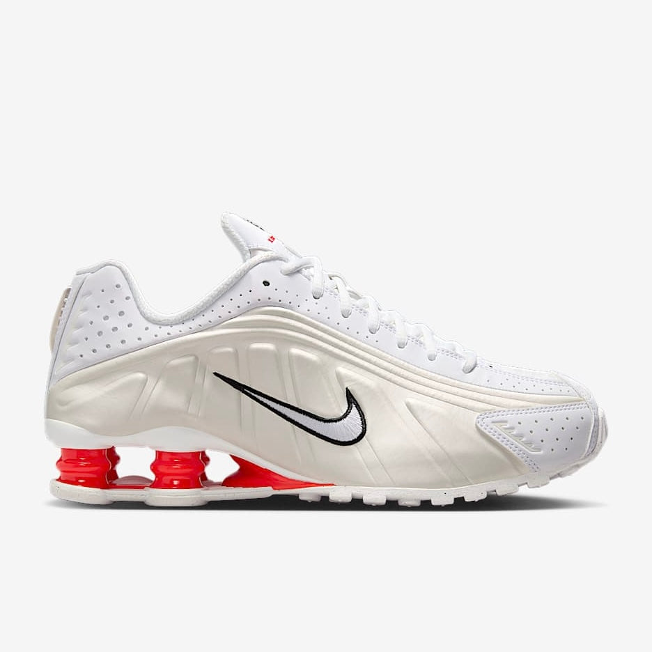 Womens Nike Shox R4 'White/White'