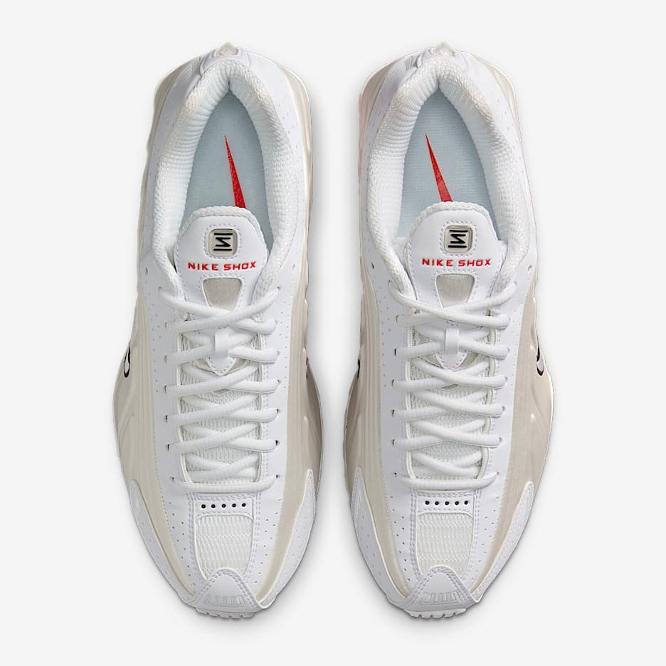 Womens Nike Shox R4 'White/White'