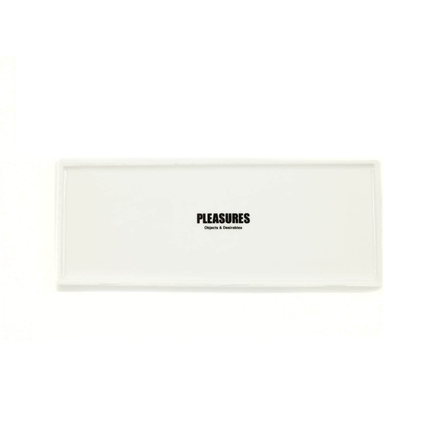 Pleasures Ceramic Tray 'White'