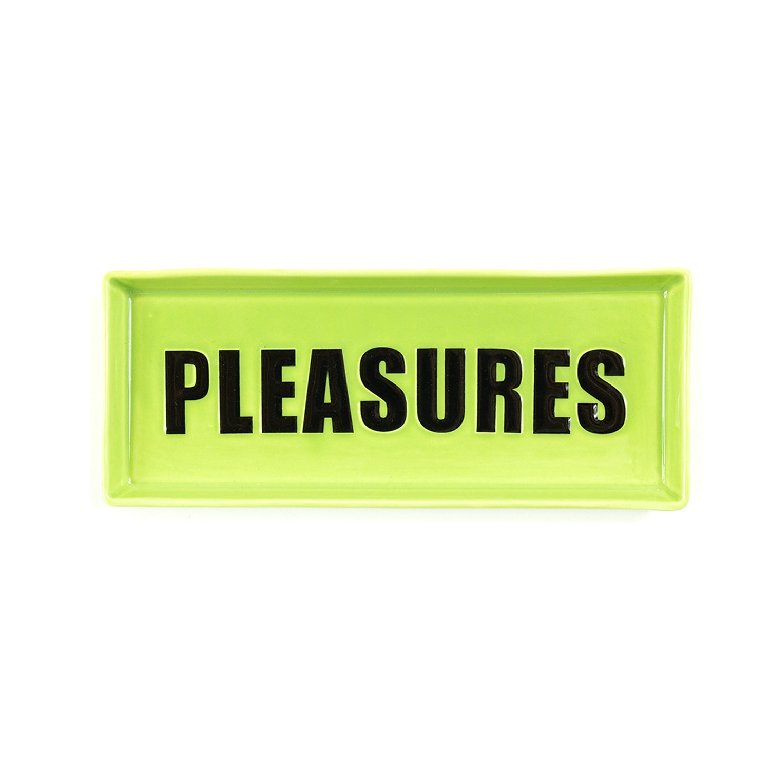 Pleasures Ceramic Tray 'Green'