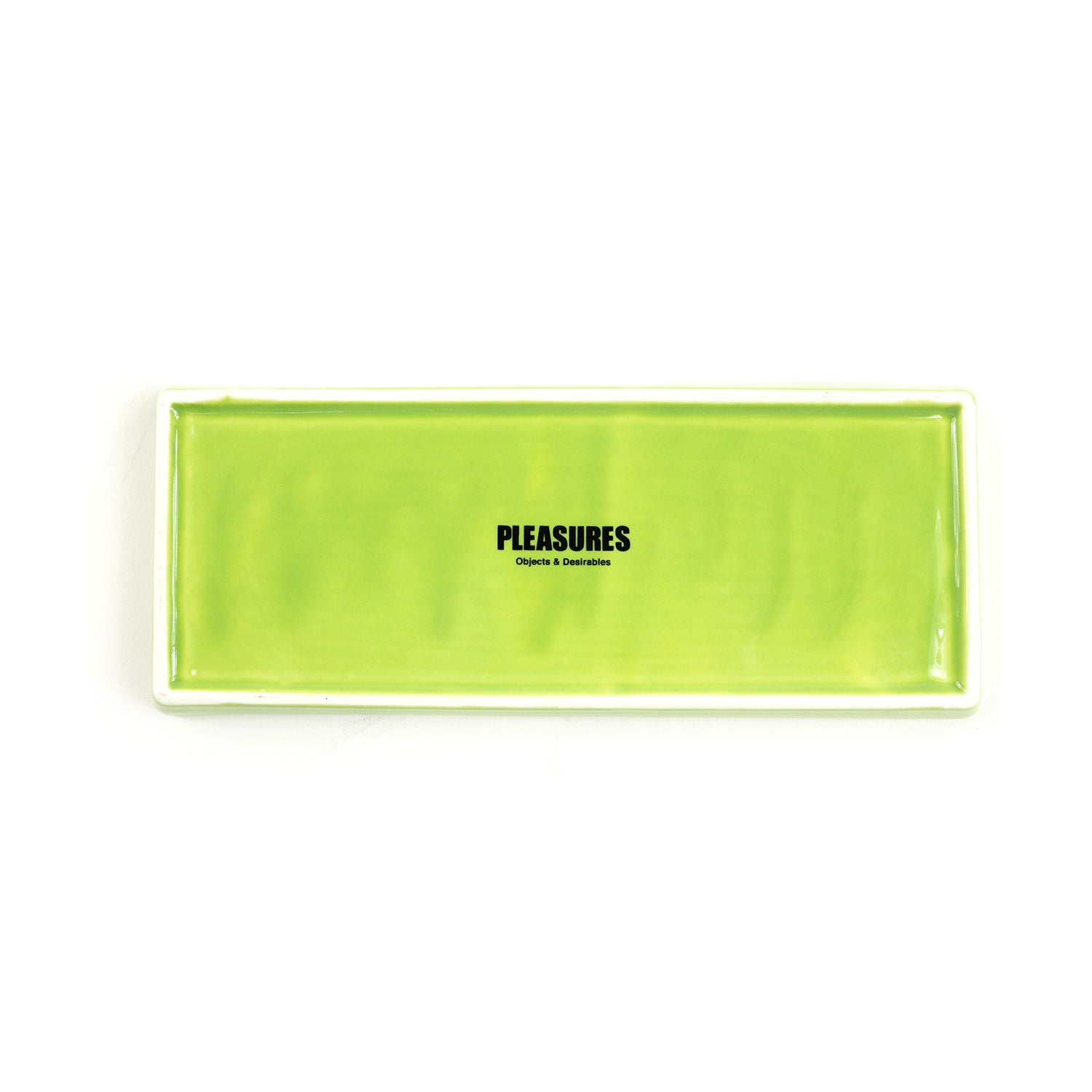 Pleasures Ceramic Tray 'Green'