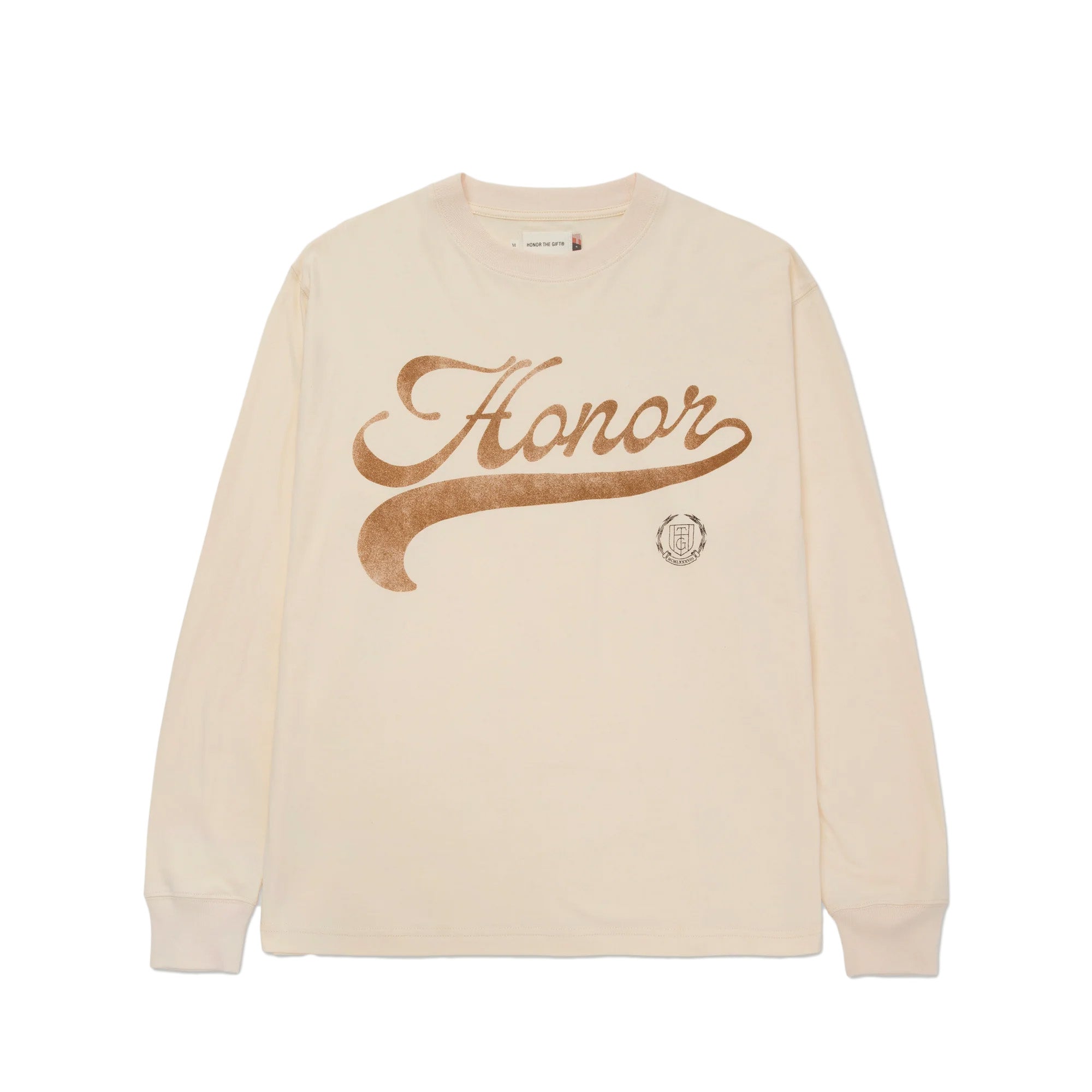 Honor The Gift Holiday Script L/S 'Bone'