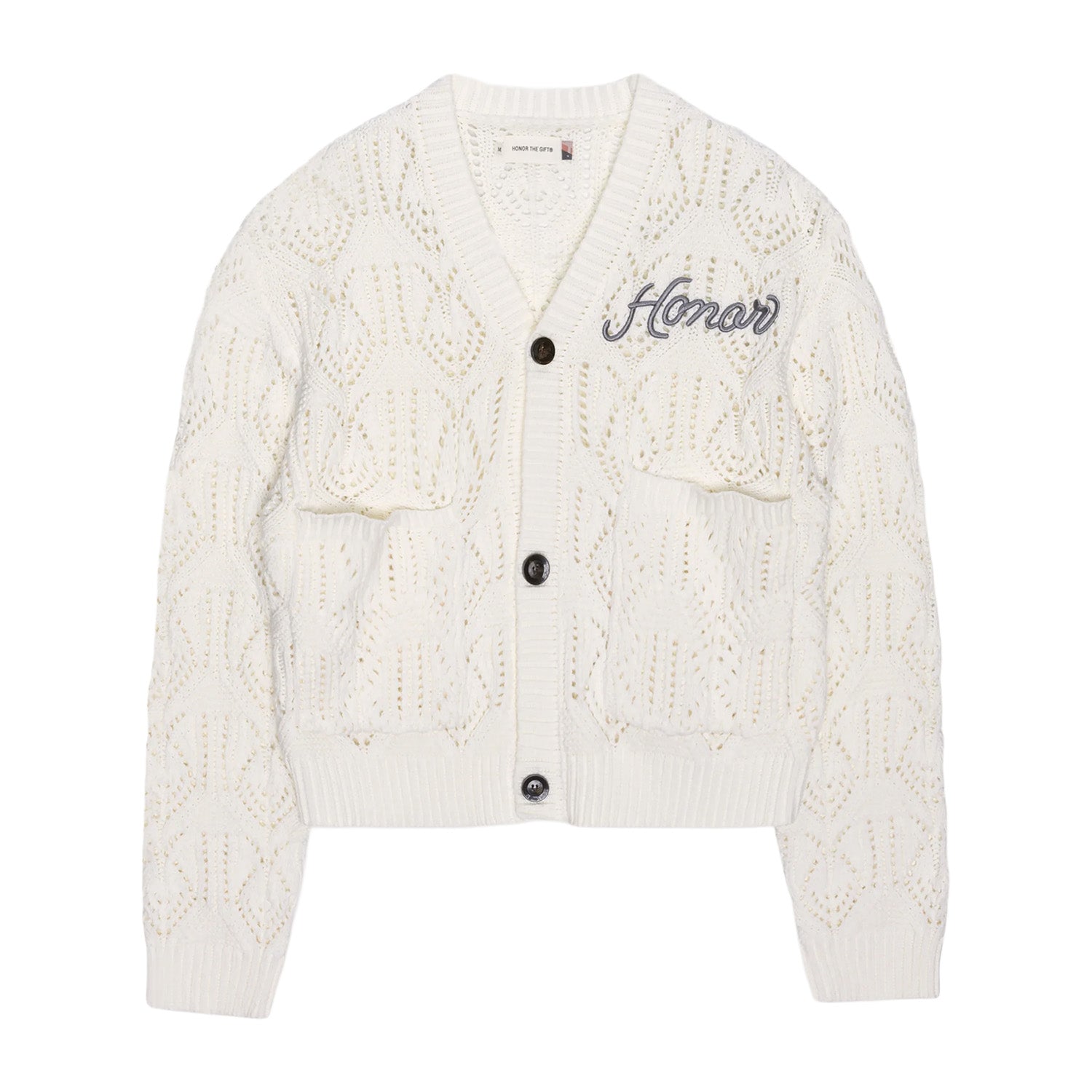 Honor The Gift Cable Cardigan 'Bone'