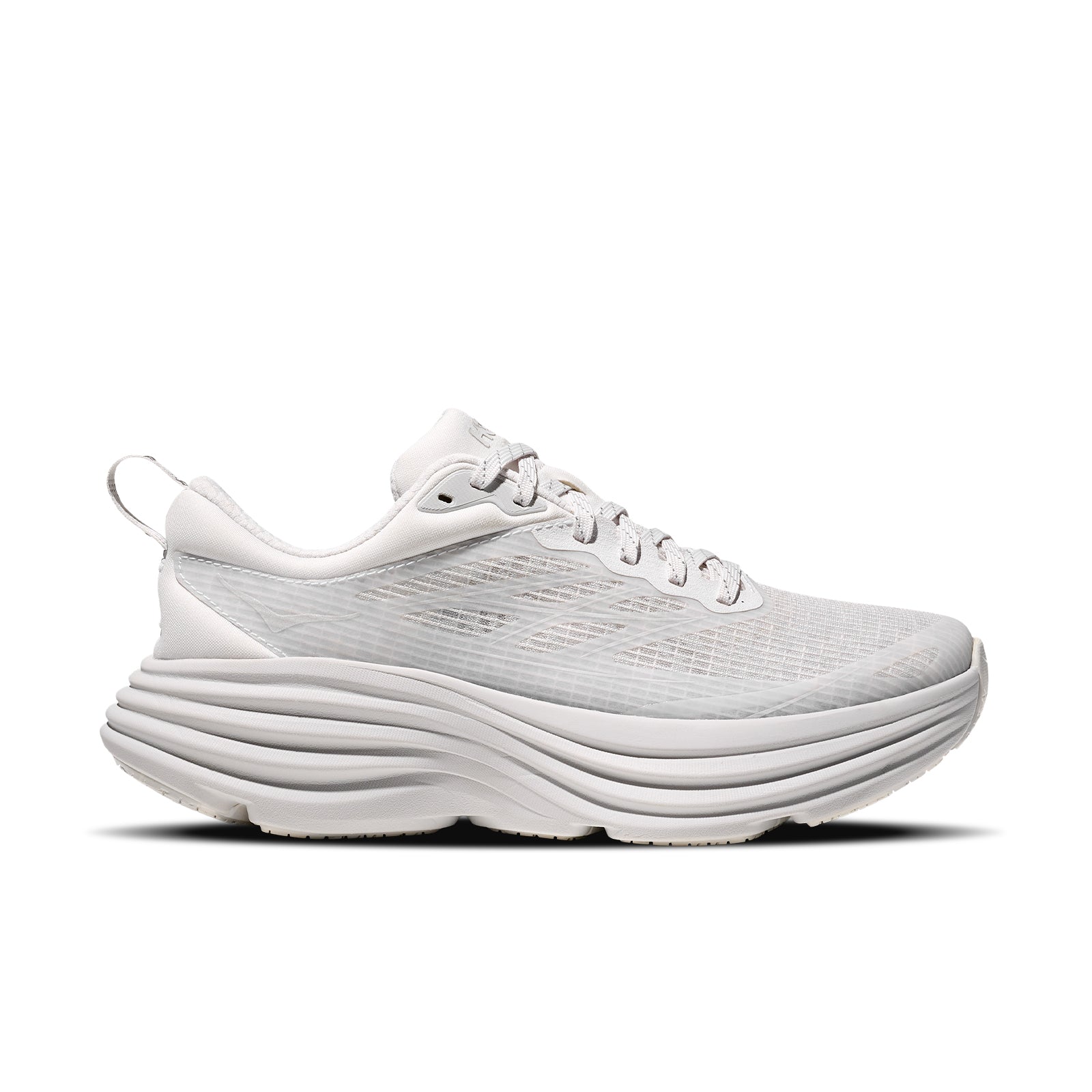 Hoka U Bondi 8 TS Caged 'White/Cosmic Grey'