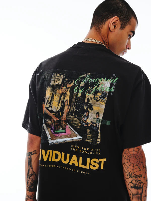 Indvlst Lab Tools SS Tee 'Black'