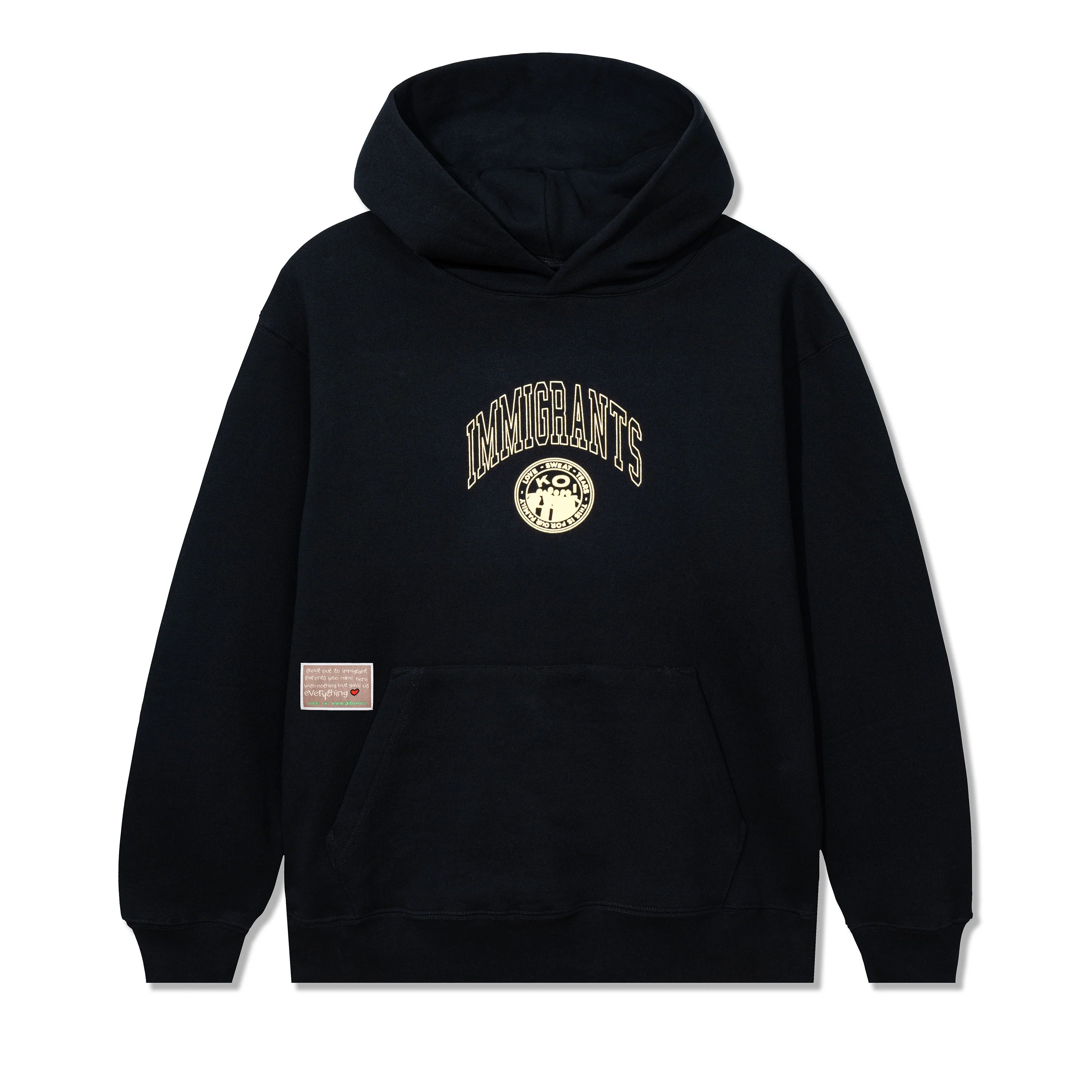 Kids Of Immigrants This Is For Our Family Hoodie 'Black'