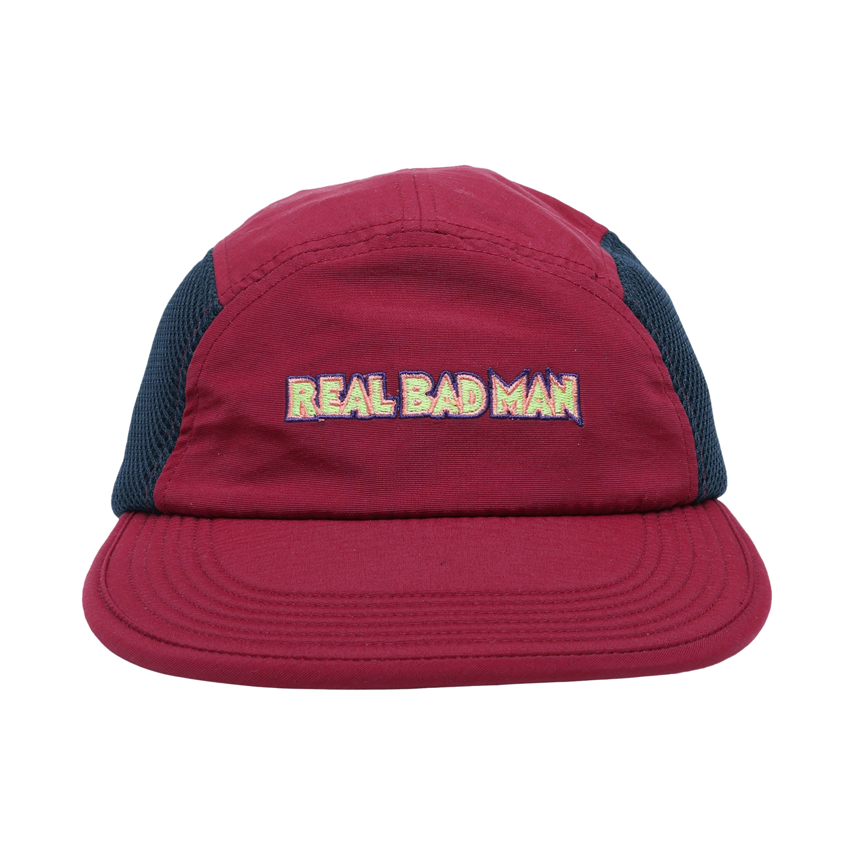 Real Bad Man Mesh Hiker Cap 'Burgundy'