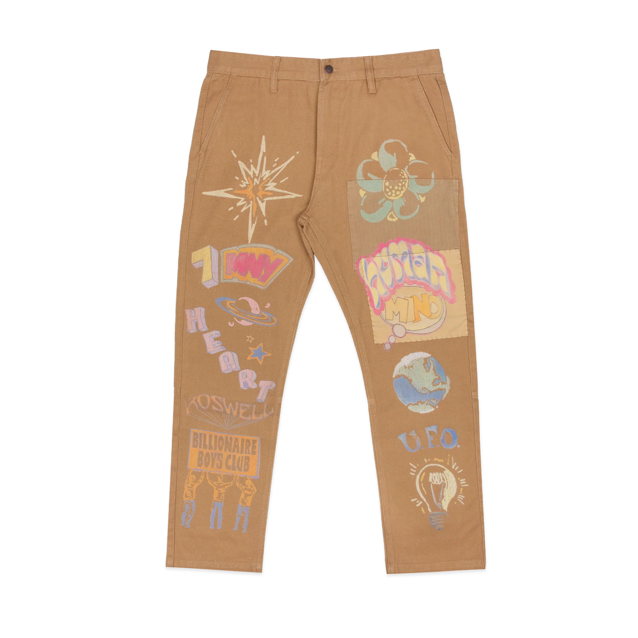 Billionaire Boys Club BB Wordly Pant 'Latte'