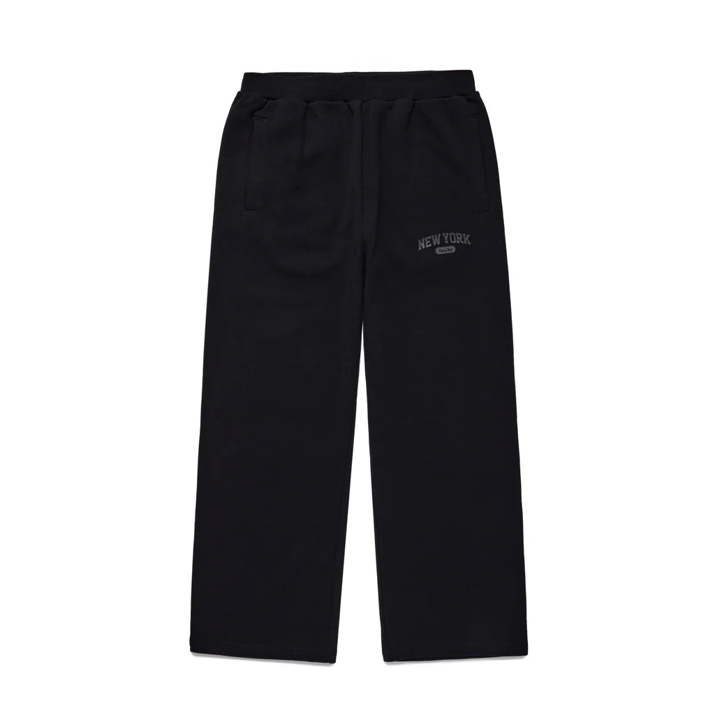 Awake NY New York Arch Open Hem Sweatpant 'Black'