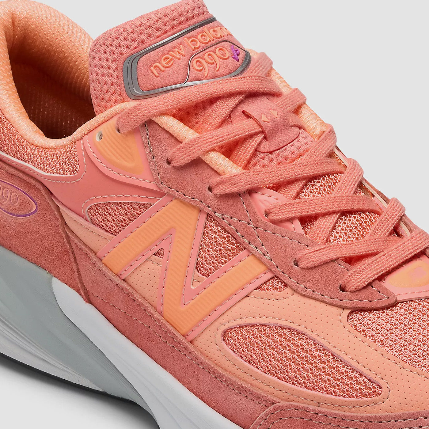 New Balance 990v6 Made in USA Core Plus 'Salmon'