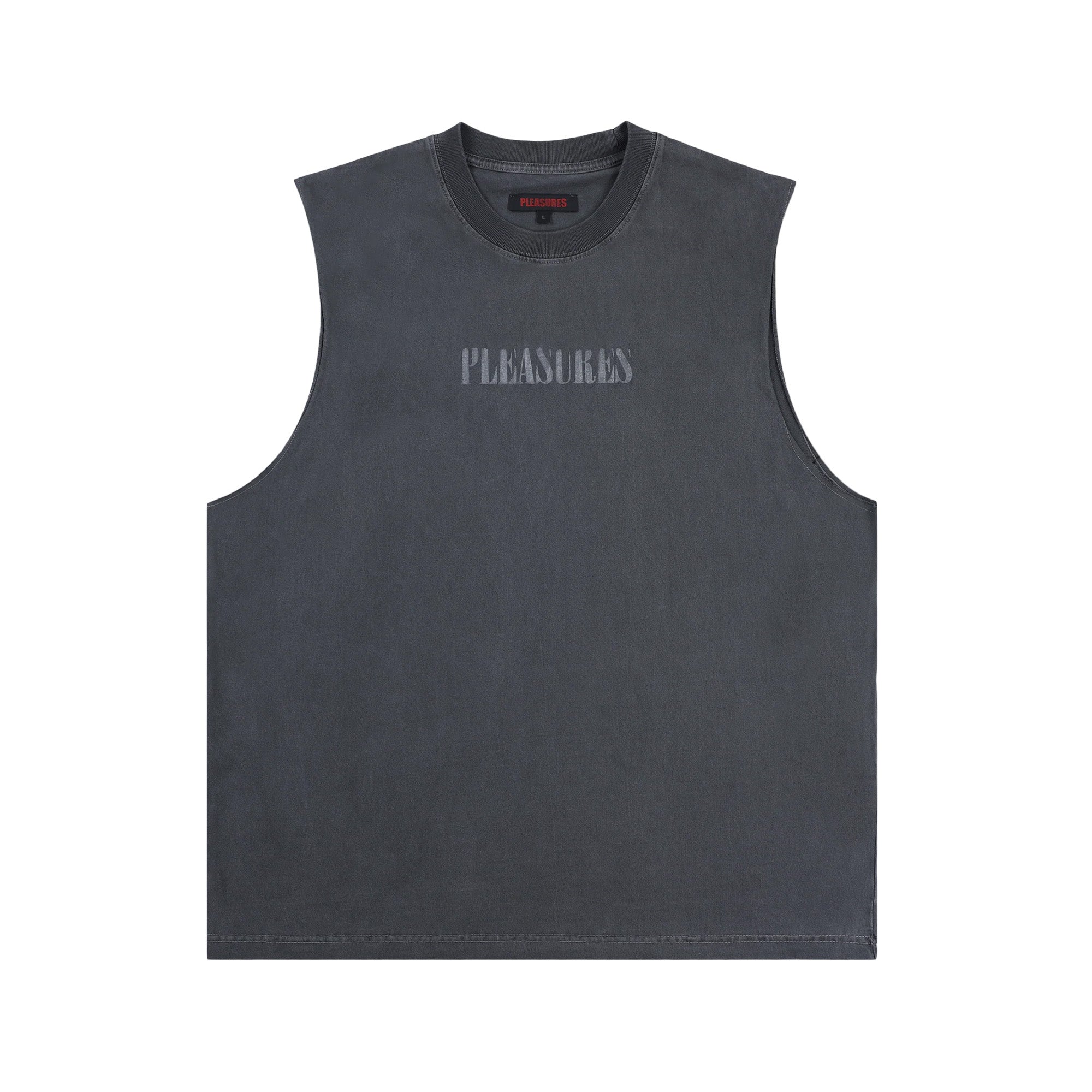 Pleasures Onyx Sleeveless Shirt 'Faded Black'