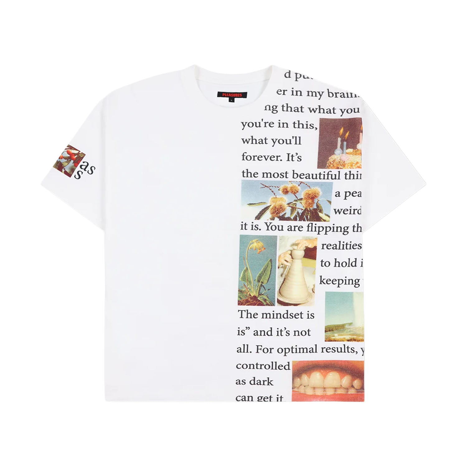 Pleasures Connection Heavyweight Shirt 'White'