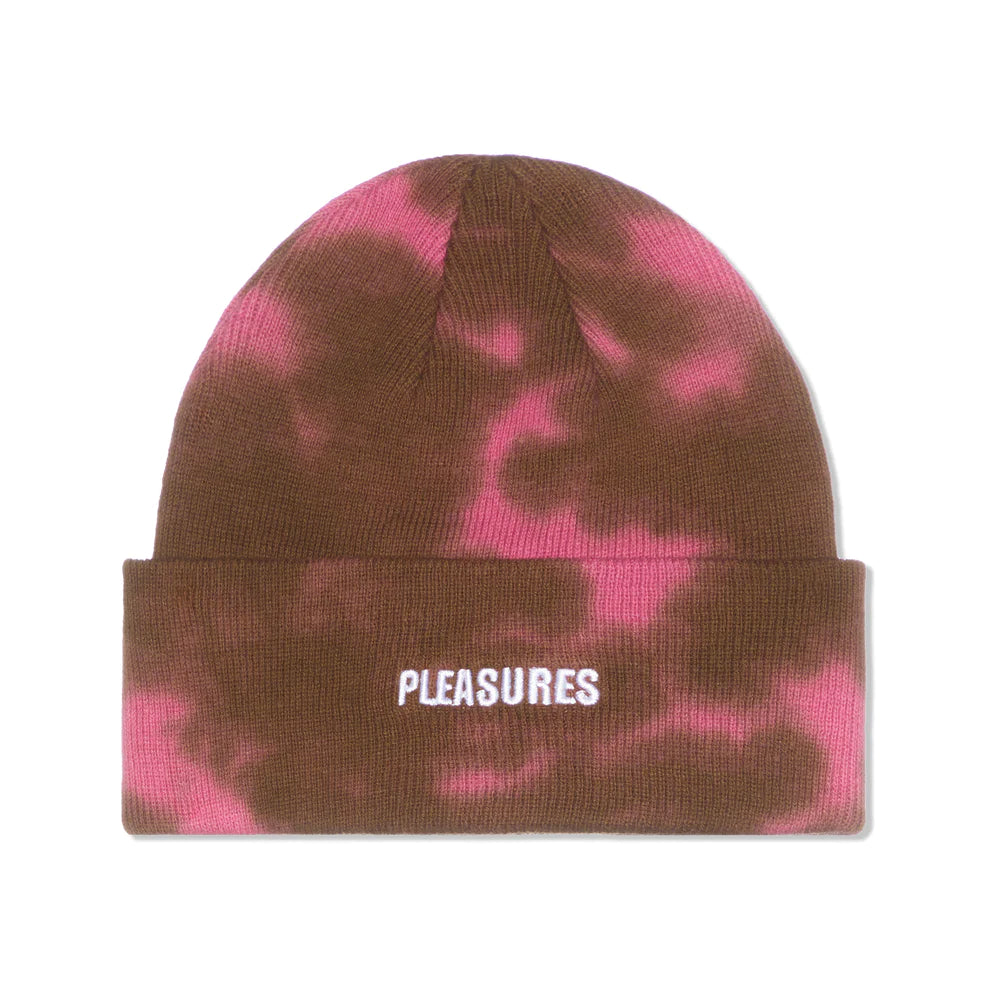 Pleasures Impact Dyed Beanie 'Pink'