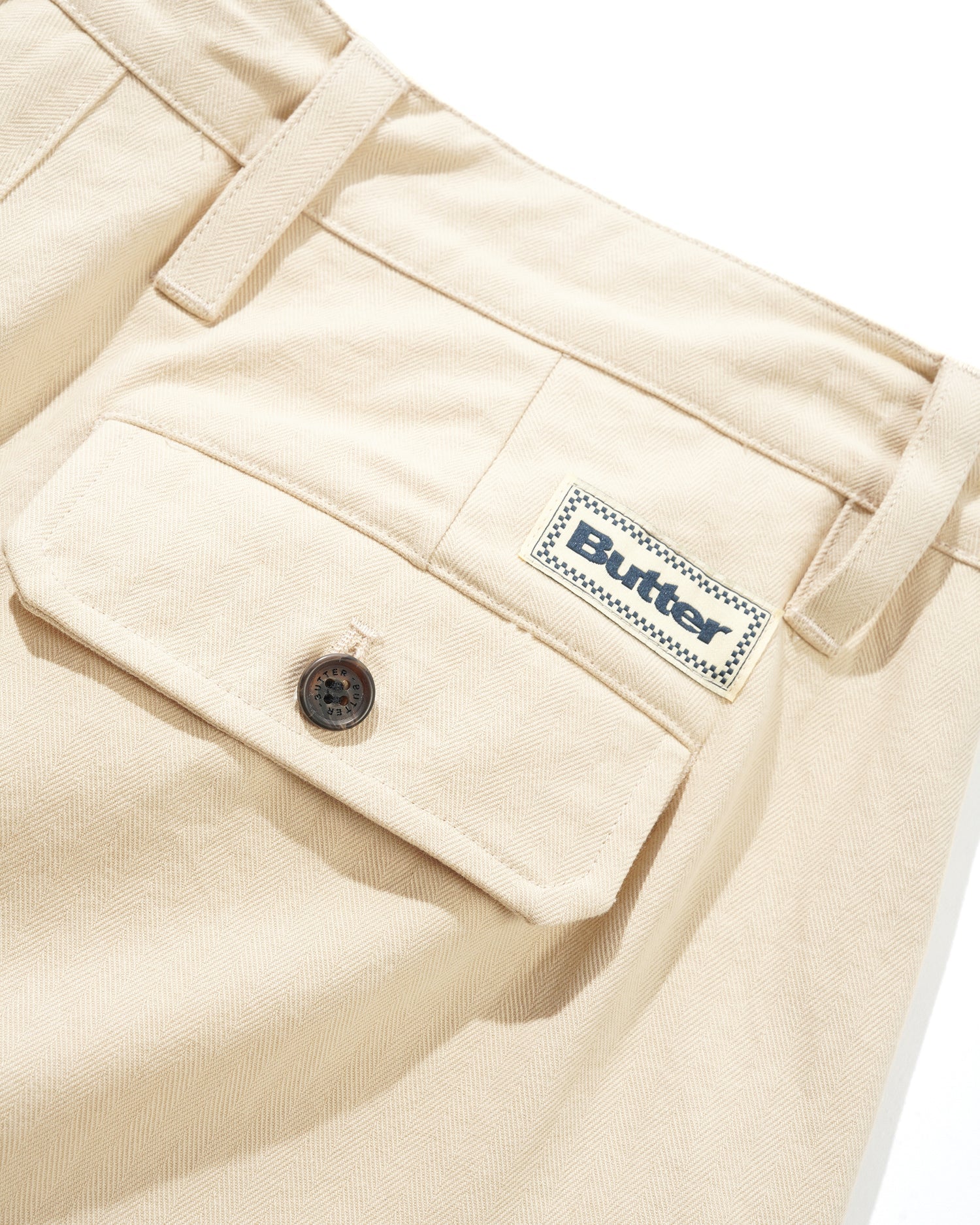 Butter Goods Pleated Trousers 'Sandstone'
