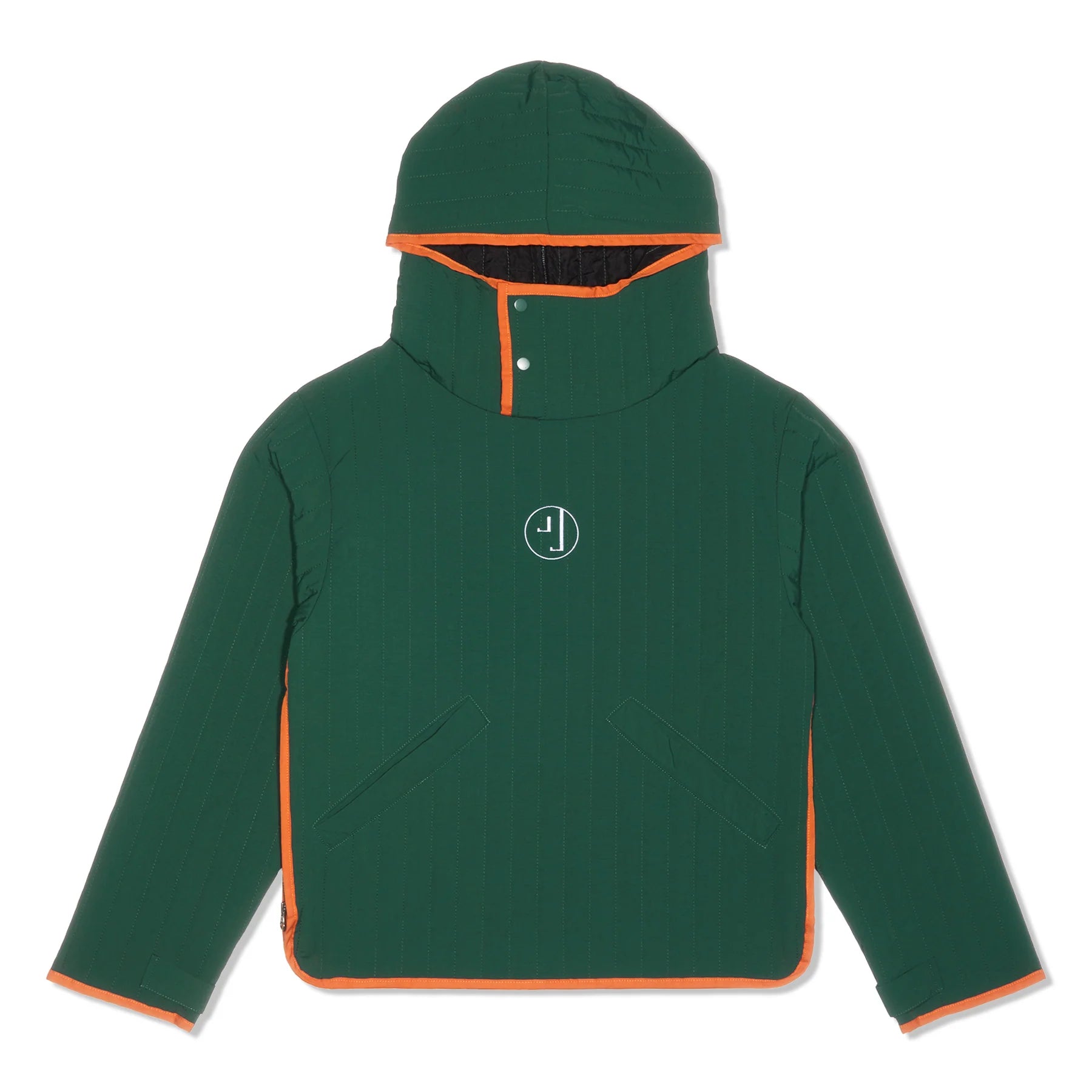 Jungles Jungles Movement Quilted Pullover 'Green'