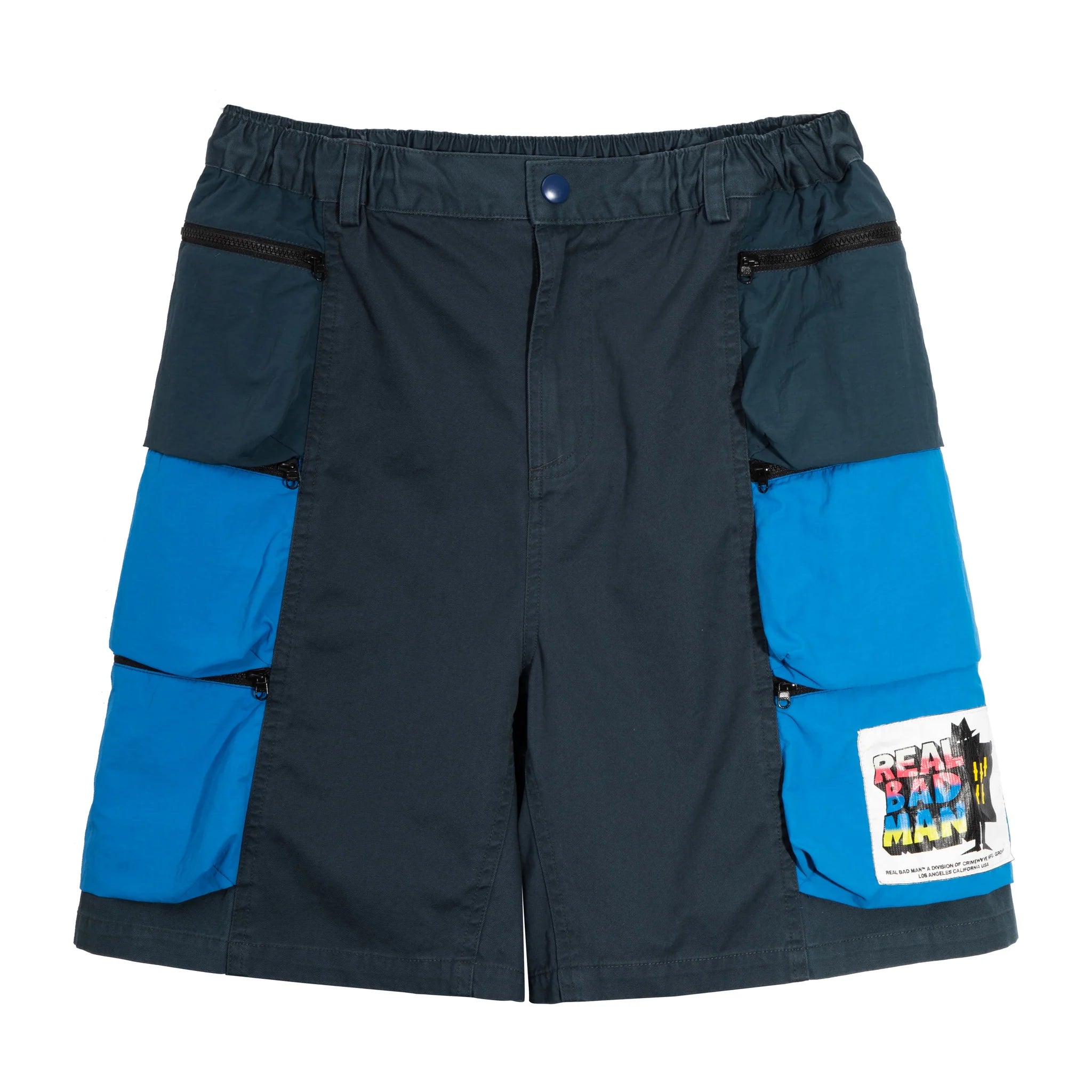 Real Bad Man Carryall Hiker Shorts 'Blue'