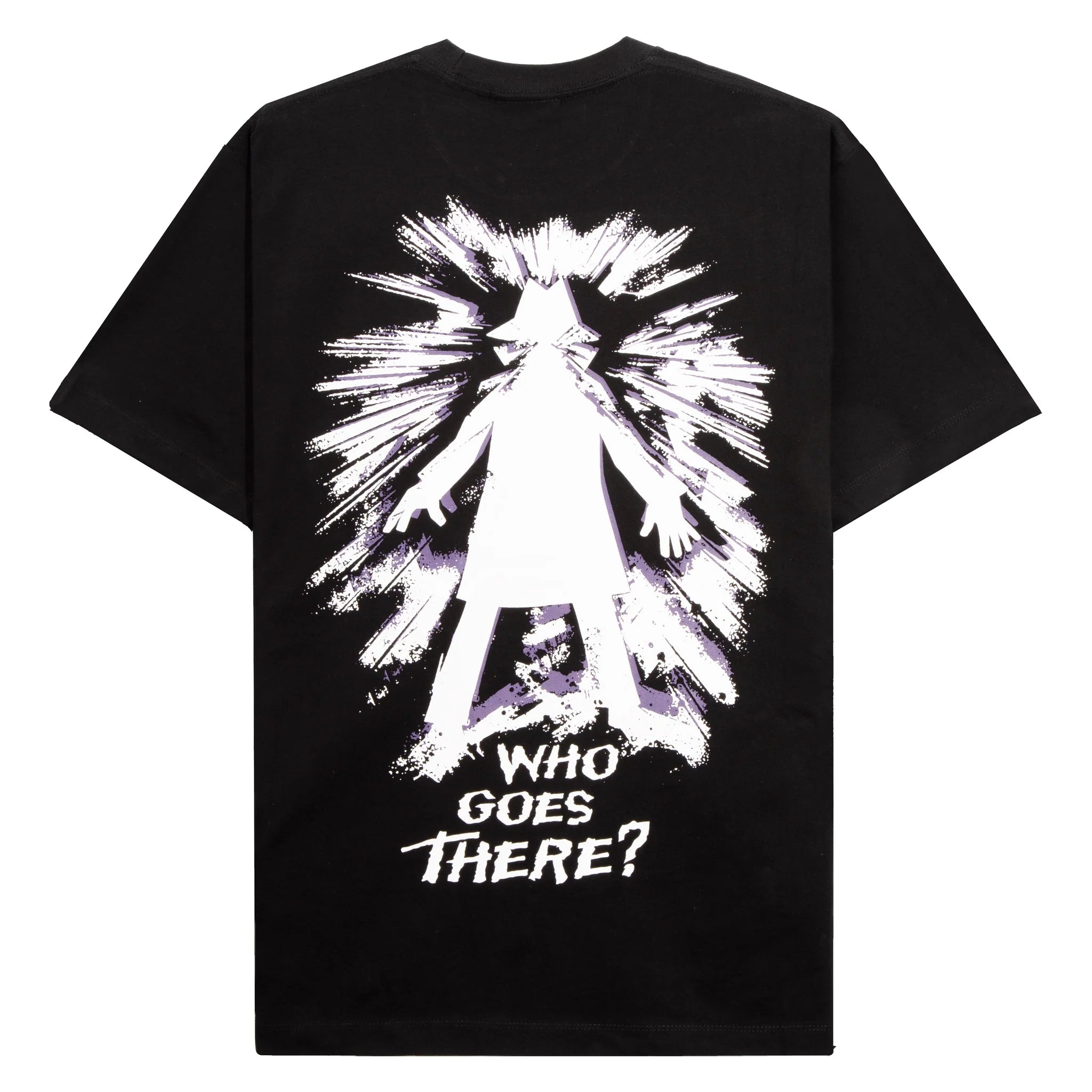 Real Bad Man Who Goes There T-Shirt 'Black'