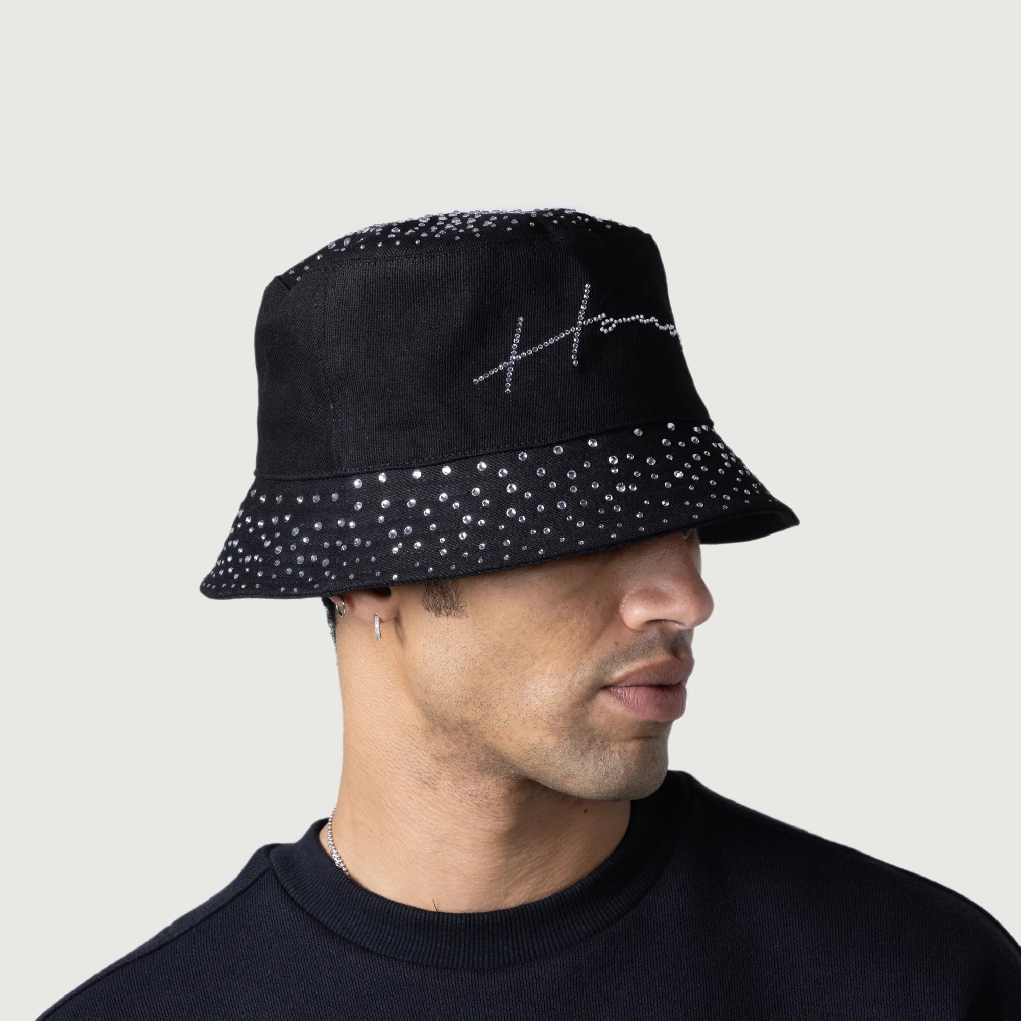 Honor The Gift Honor Rhinestone Bucket Hat 'Black'