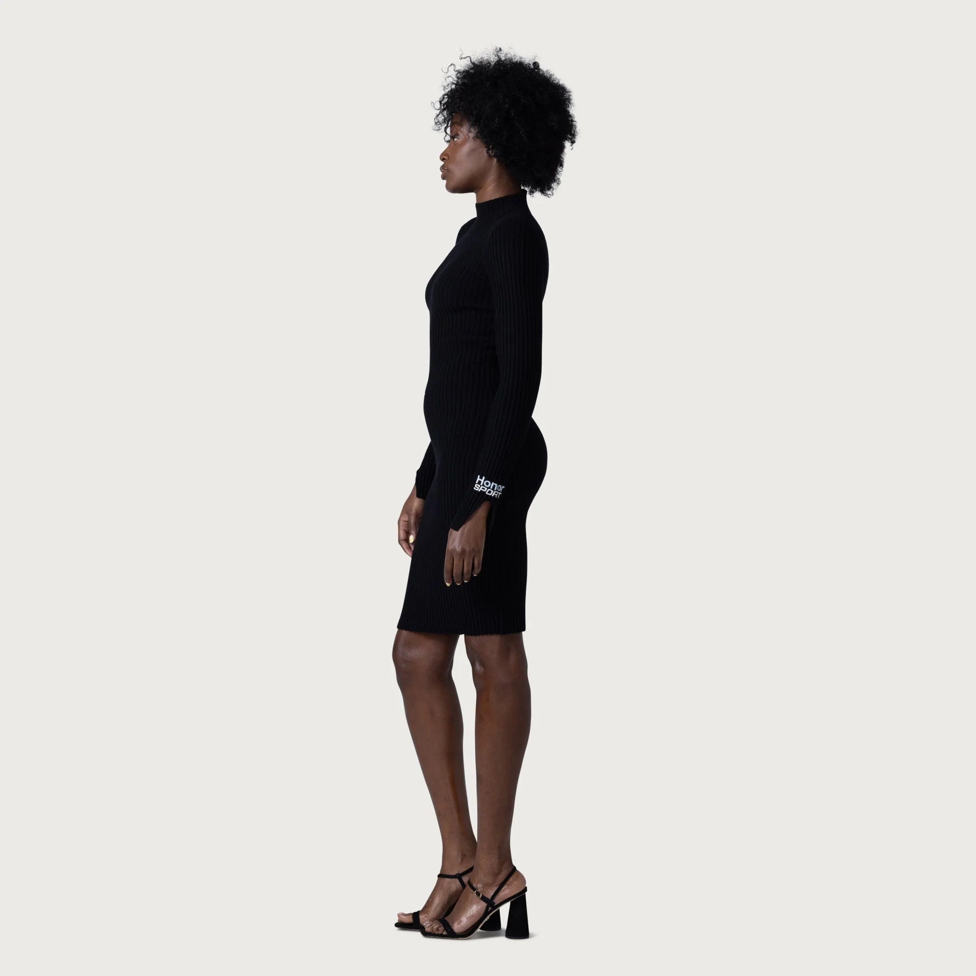 Womens Honor The Gift Honor Rib Dress 'Black'