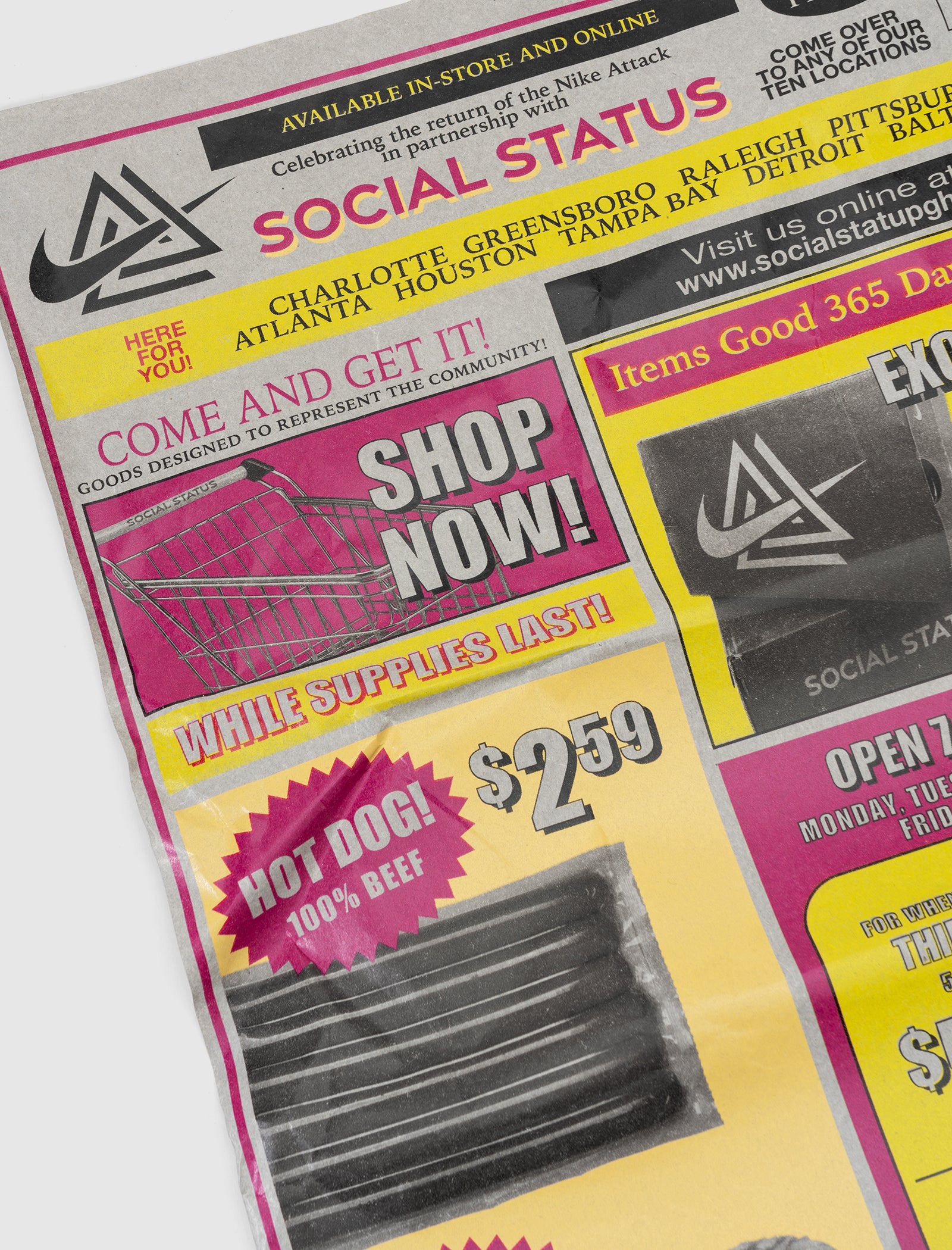 Nike x Social Status Attack 'Social Currency'