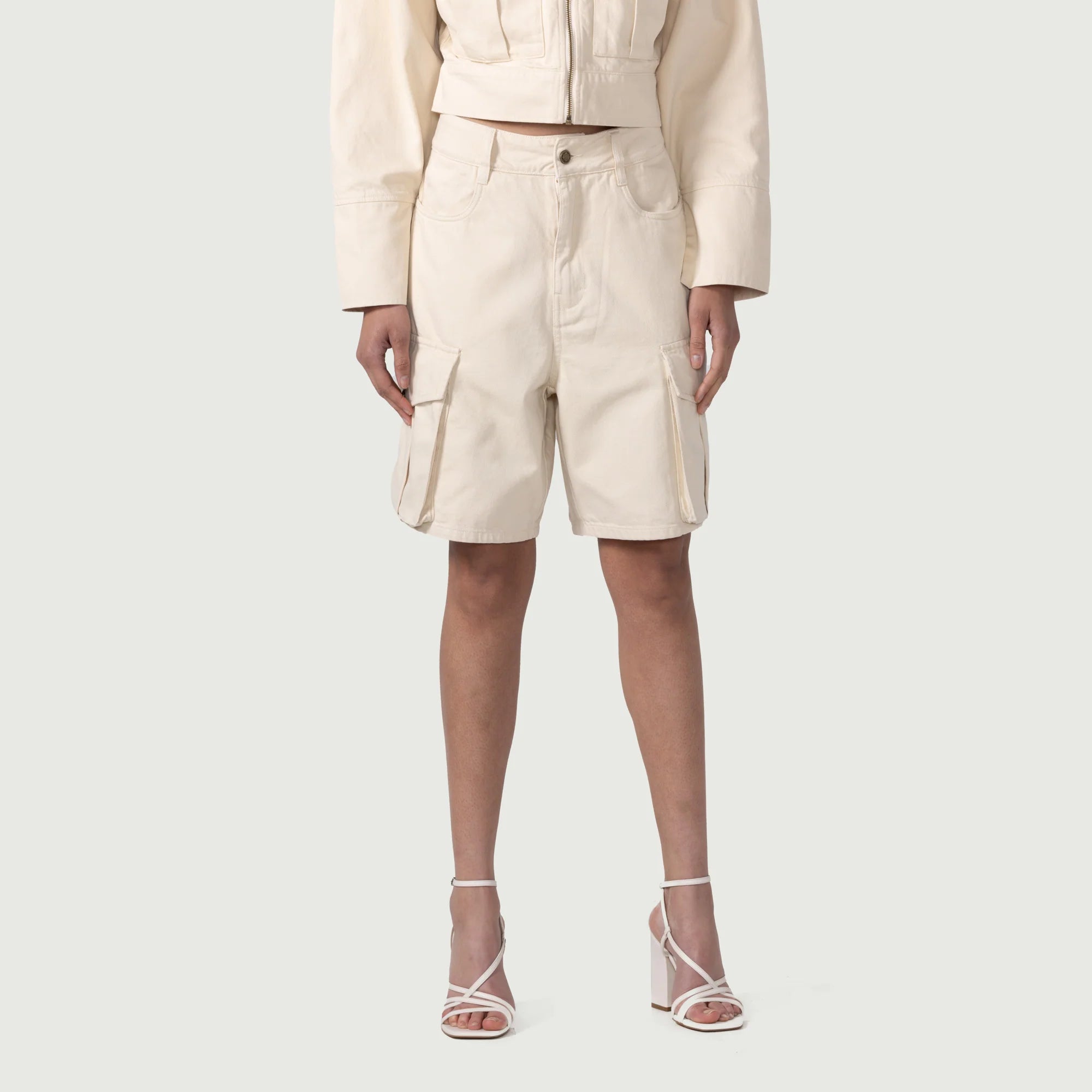Women's Honor The Gift Baggy Cargo Short 'Bone'