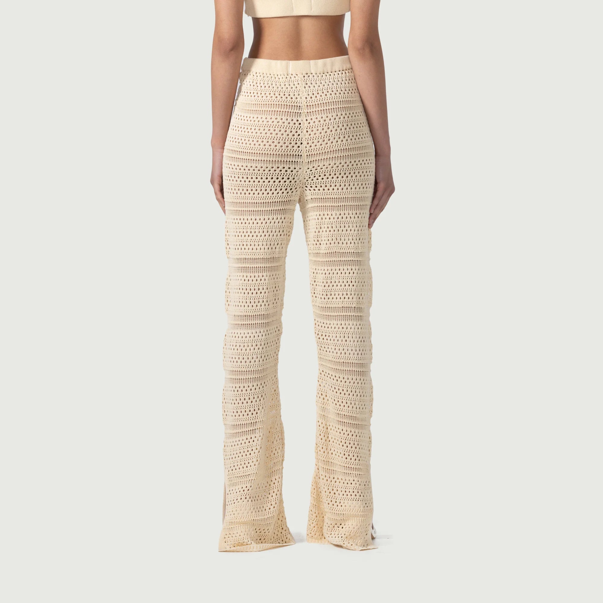 Women's Honor The Gift Crochet Pants 'Cream'