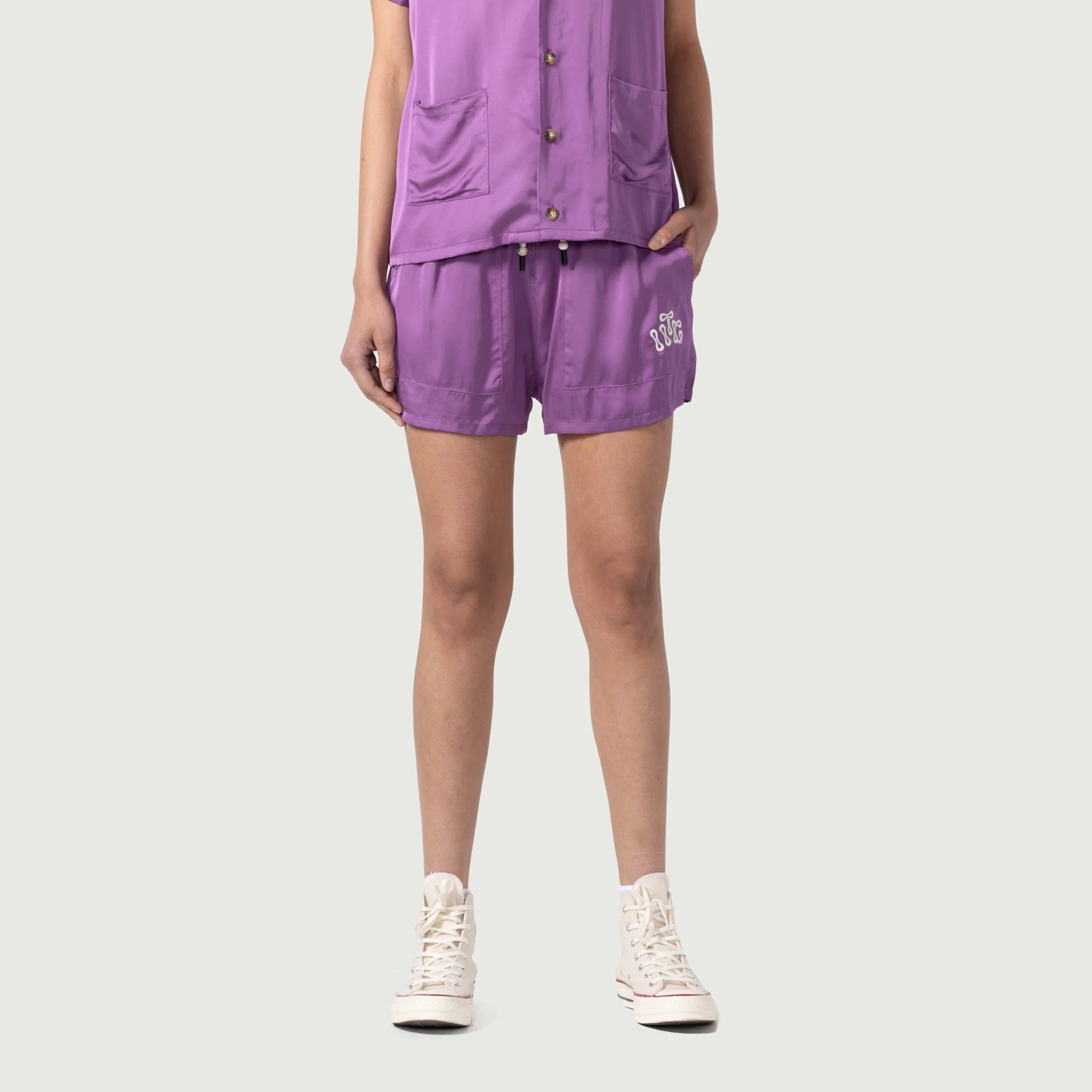 Women's Honor The Gift Drawstring Loose Short 'Purple'