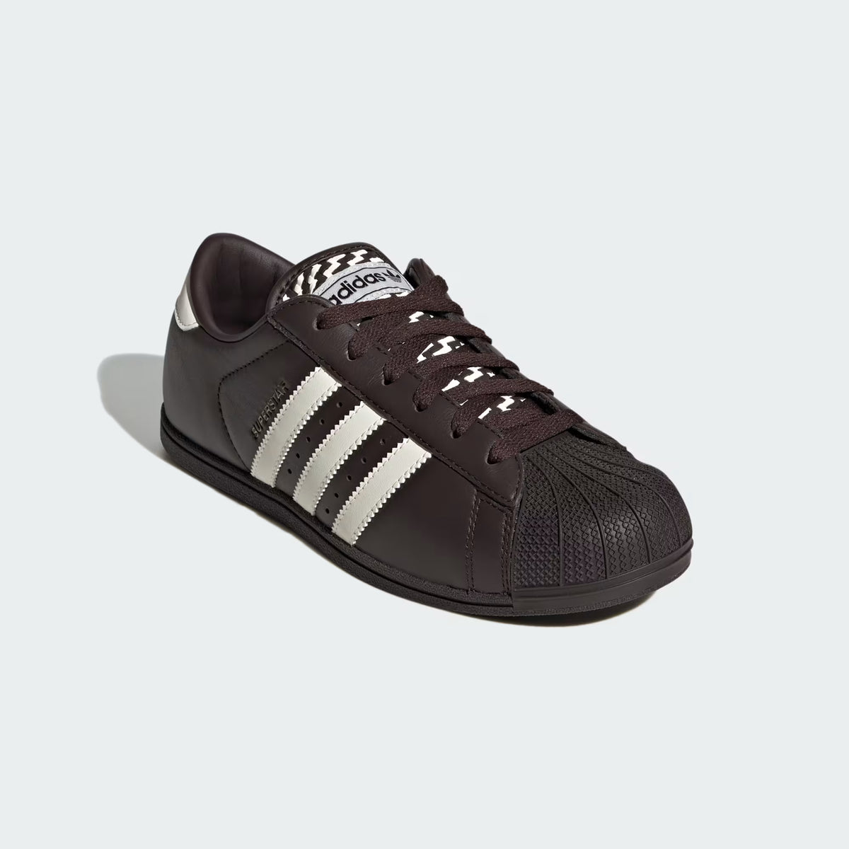 adidas Womens Superstar Lo Pro 'Aurora Coffee / Cream White / Gold Metallic'