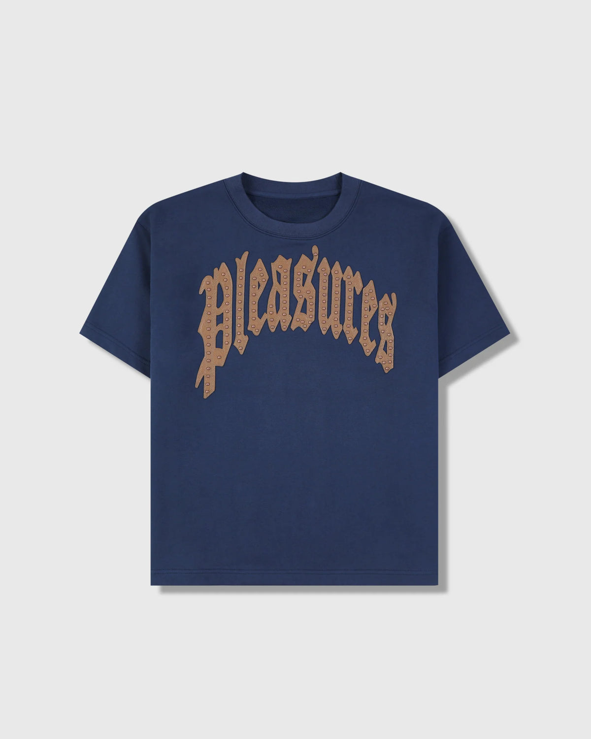 Pleasures Twitch Studded Short Sleeve 'Navy'