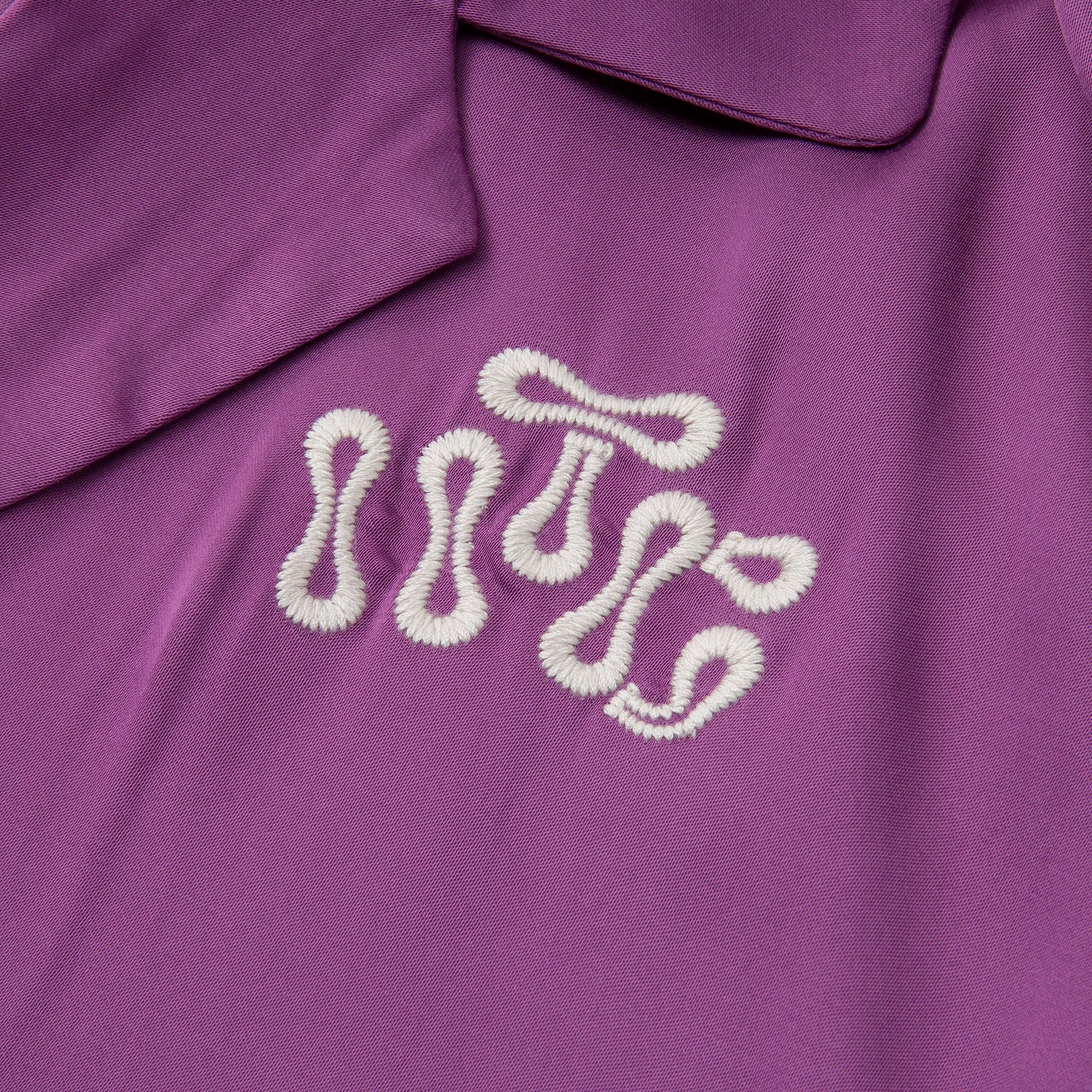 Women's Honor The Gift Camp Shirt Button Up SS 'Purple'