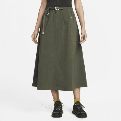Womens Nike ACG Trail Skirt 'Olive'