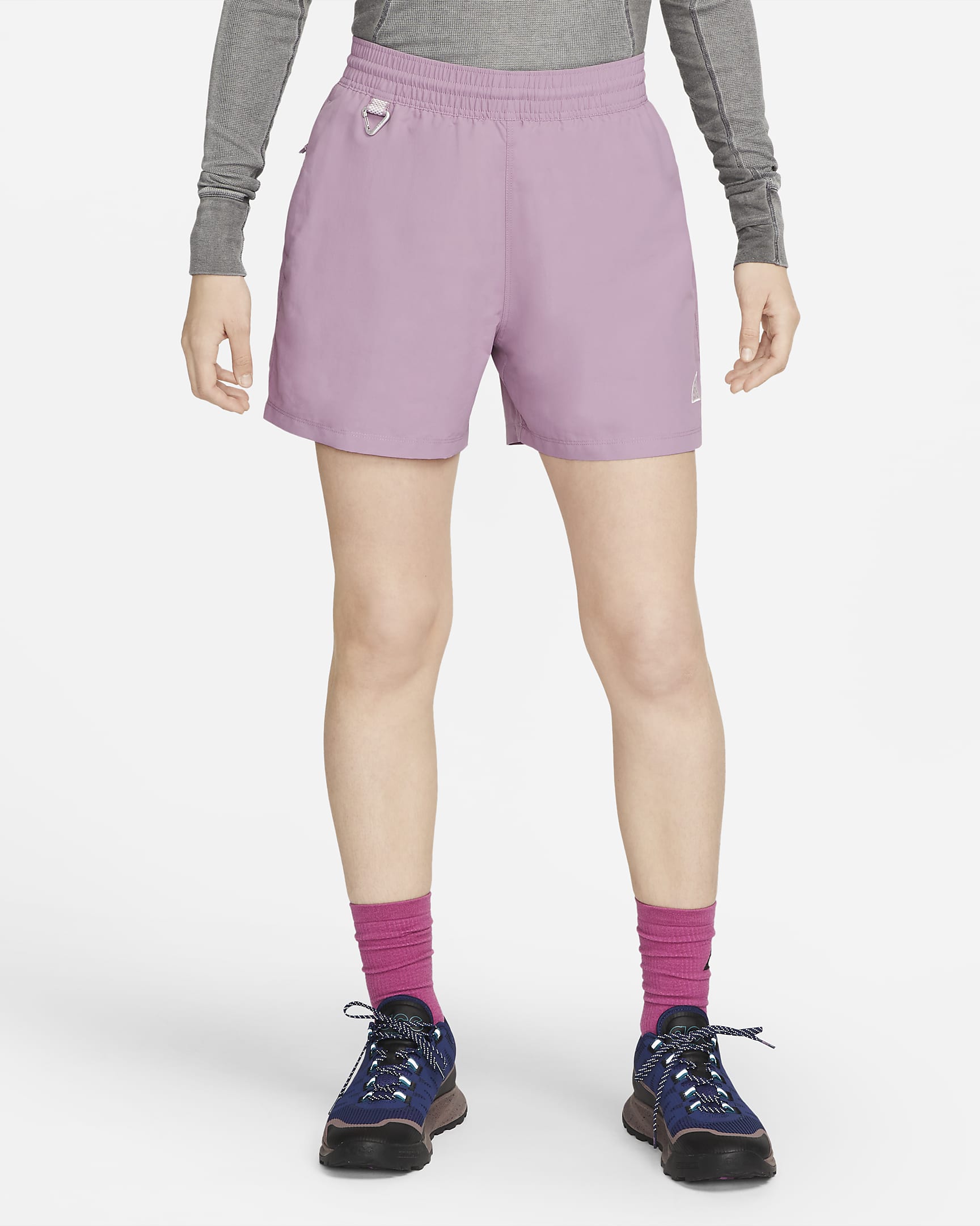 Womens Nike ACG Shorts 'Purple'