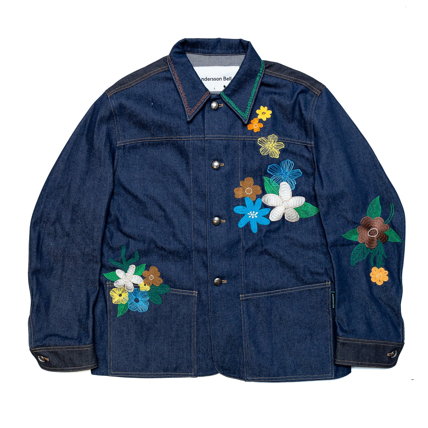Andersson Bell Flower Embroidery Chore Jacket  