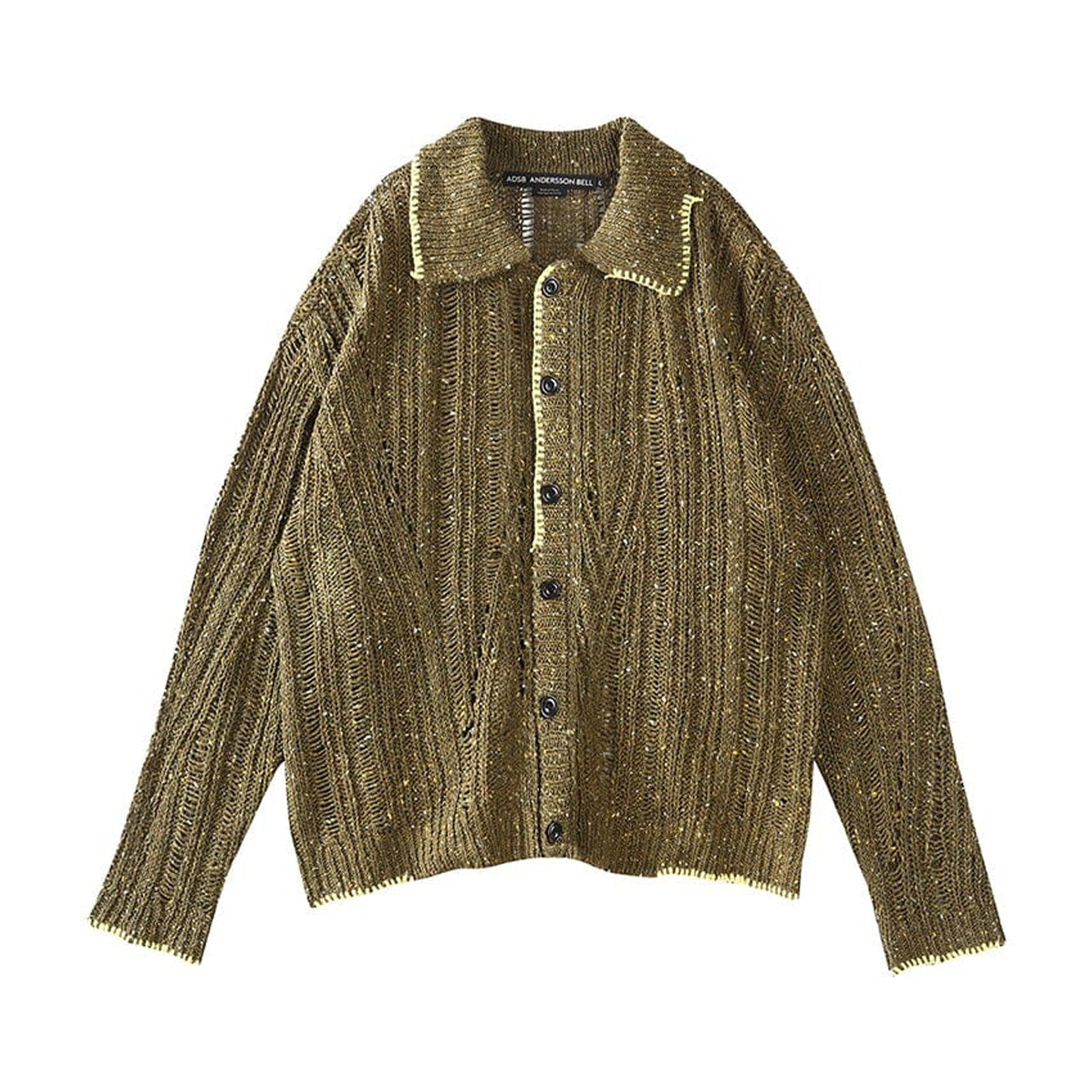 Andersson Bell NEP Wool Cardigan 'Khaki'